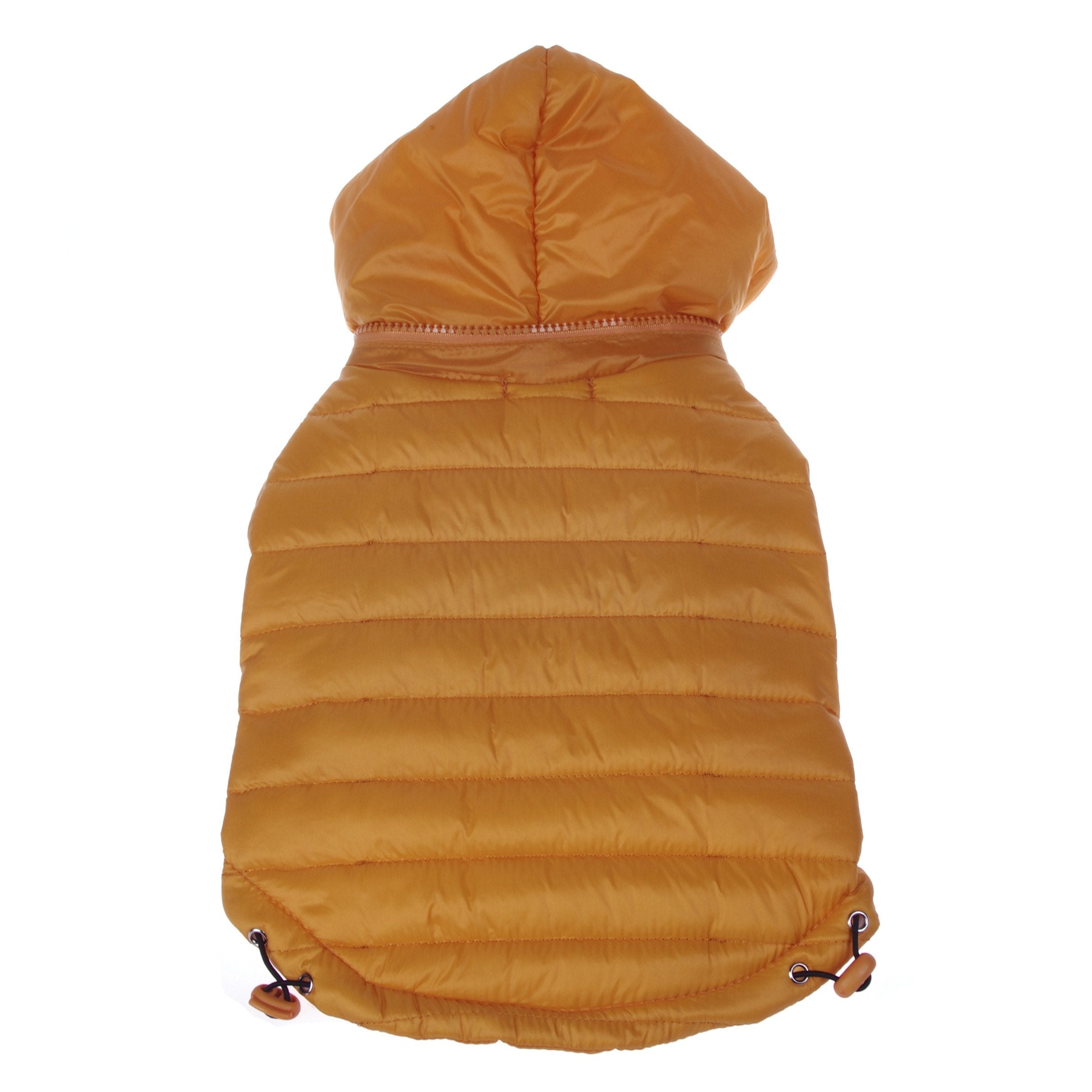 Pet Life Sporty Avalanche Lightweight Folding Winter Dog Coat - Adjustable Dog Jacket with a Concealed Zippered Collar and pop-O