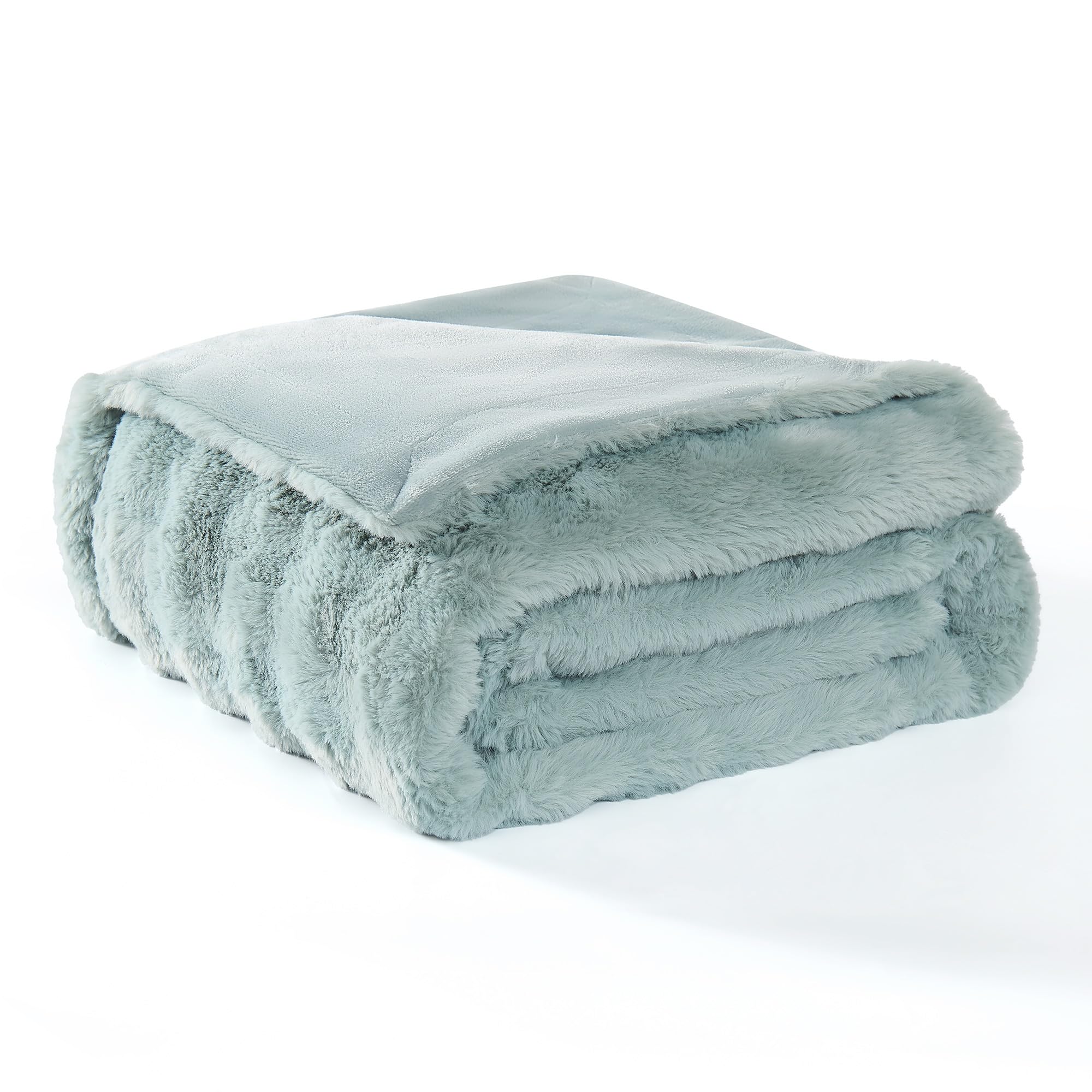 Modern Threads Water-Resistant Faux Rabbit Fur Pet Blanket for Dogs & Cats - Ultra-Soft Couch, Bed & Crate Protector, 30x40 Ligh