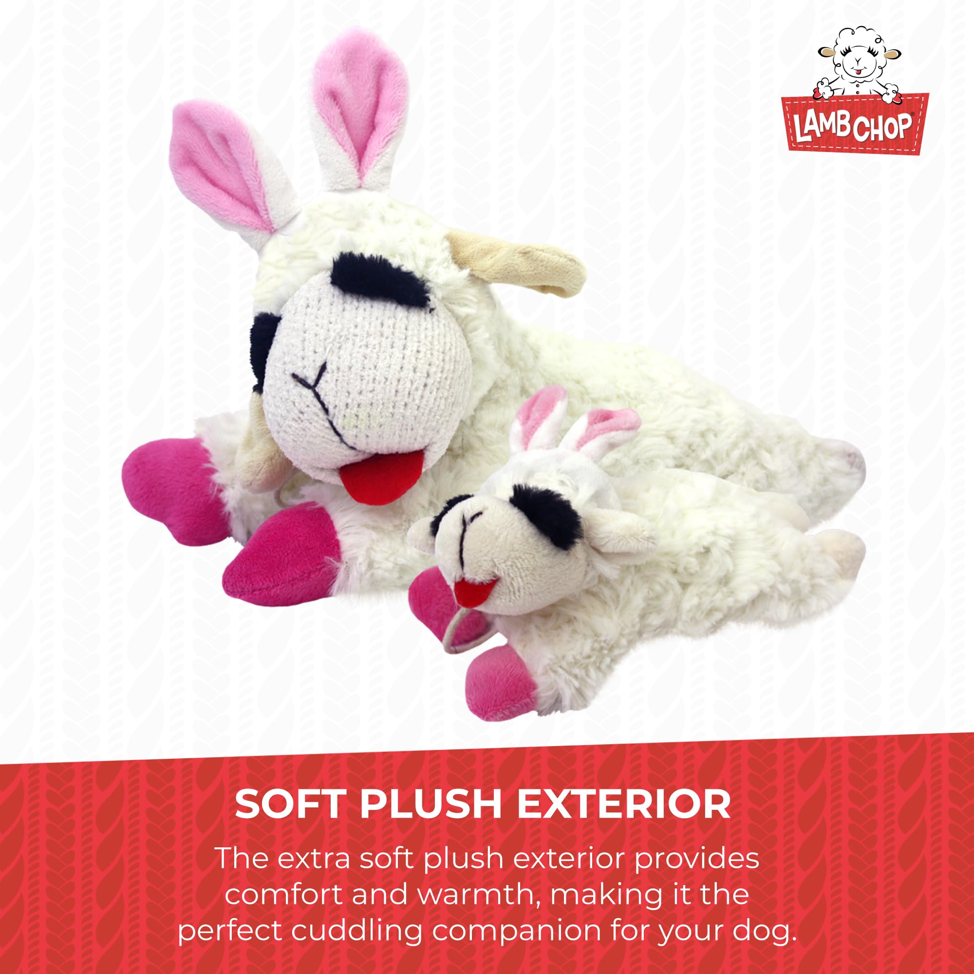 Multipet Lamb Chop Easter 10.5',White