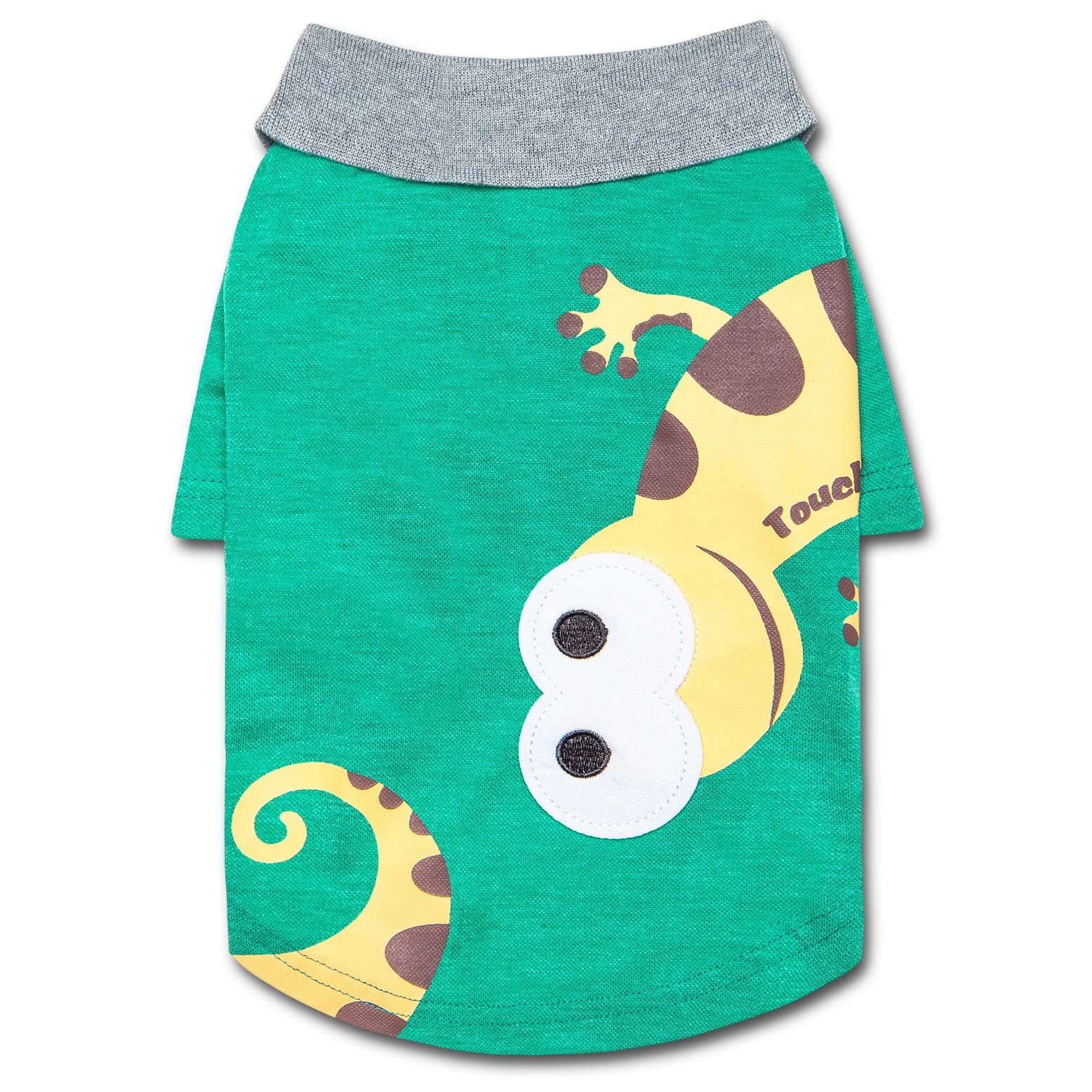 Touchdog  'Arubark' Caribbean Style Dog Polo T-Shirt(D0102HAXPRG.)