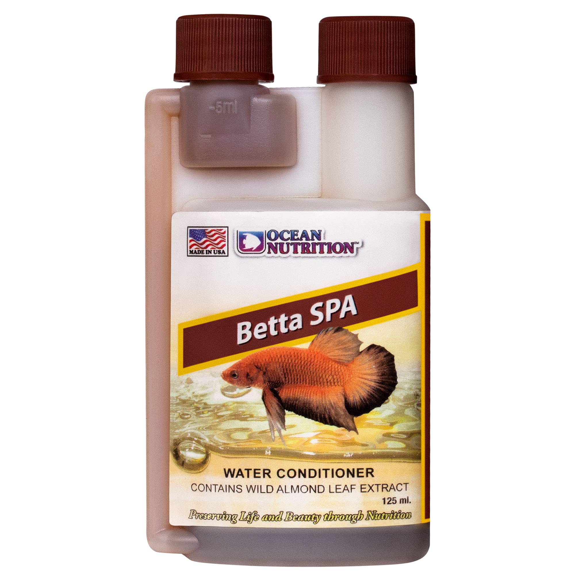 Ocean Nutrition Betta SPA Water Conditioner | Natural Ingredients | Betta Fish Tank Accessories | Super Color Enhancing | Aquari