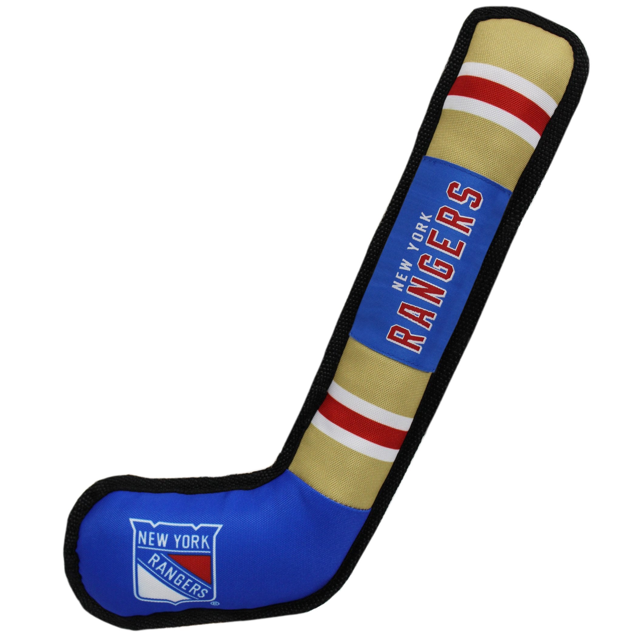 Pets First Nhl New York Rangers Stick Toy For Dogs & Cats. Play Hockey With Your Pet With This Licensed Dog Tough Toy Reward!, 1