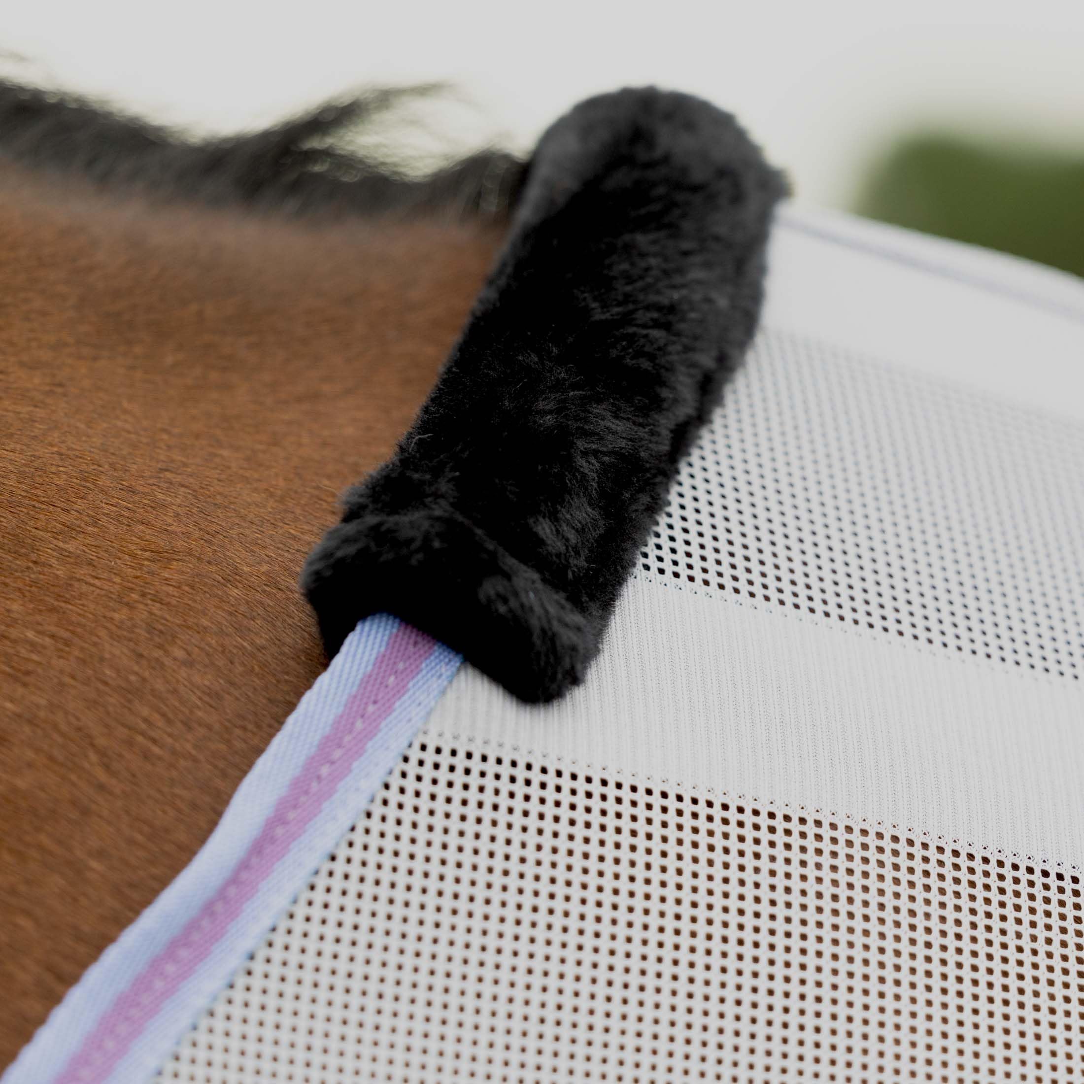 Equinavia Sefyr Breathable Lightweight Cooling Scrim Sheet - Grey/Orchid Mist - L