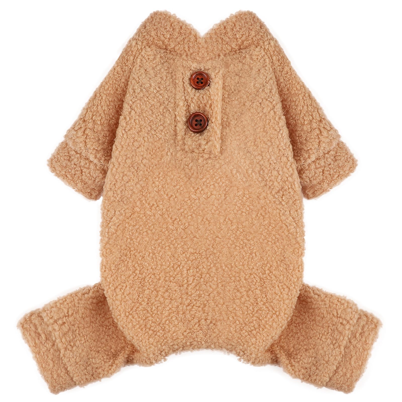 Dog Clothesfor Small Dog Girl Boy Fleece Puppy Pajamas Jammies 4 Leg Dog Pjs For Chihuahua Yorkie Spring Winter Warm Onesie Jump