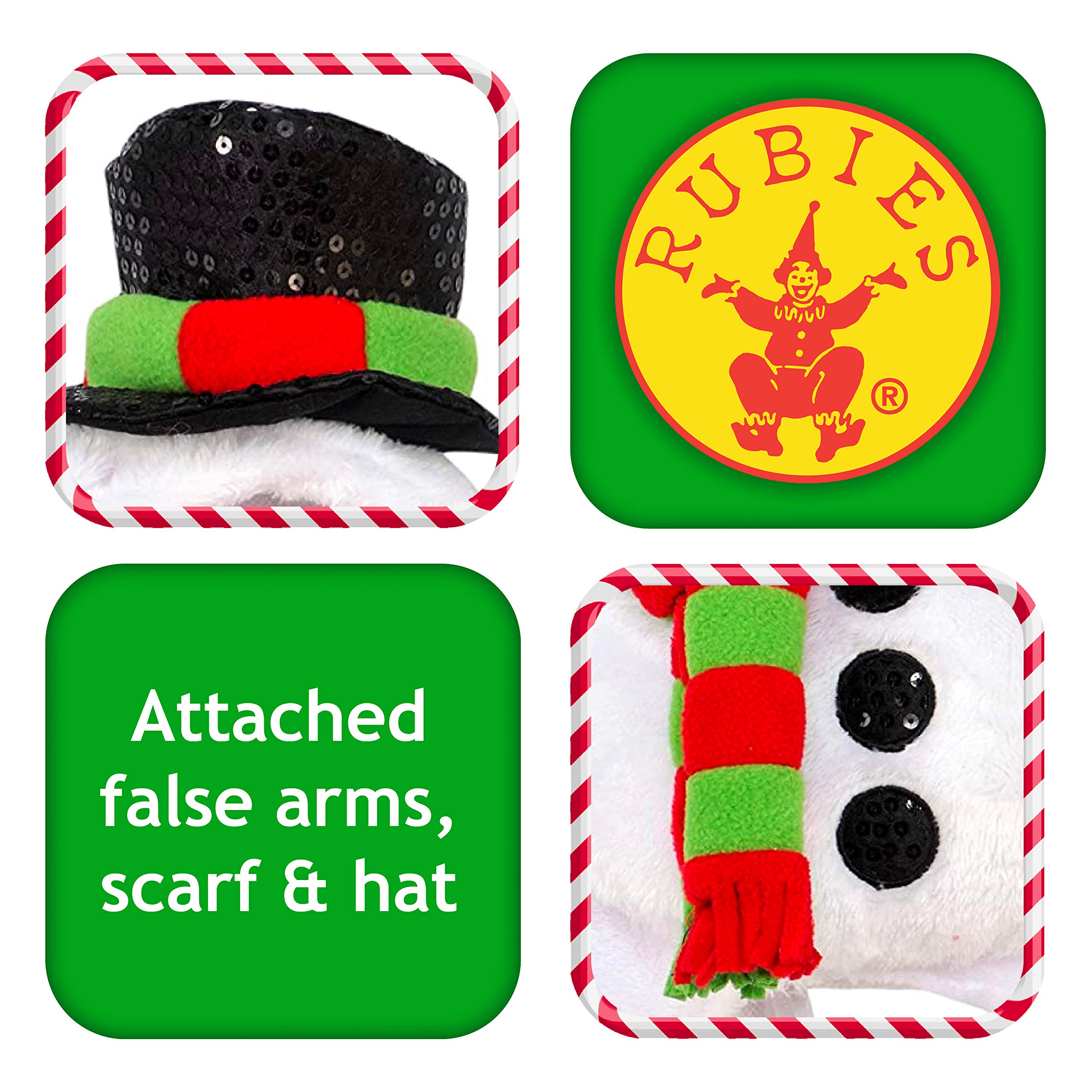 Rubies Walking Snowman Pet Costume, Medium For Themed Parties And Halloween