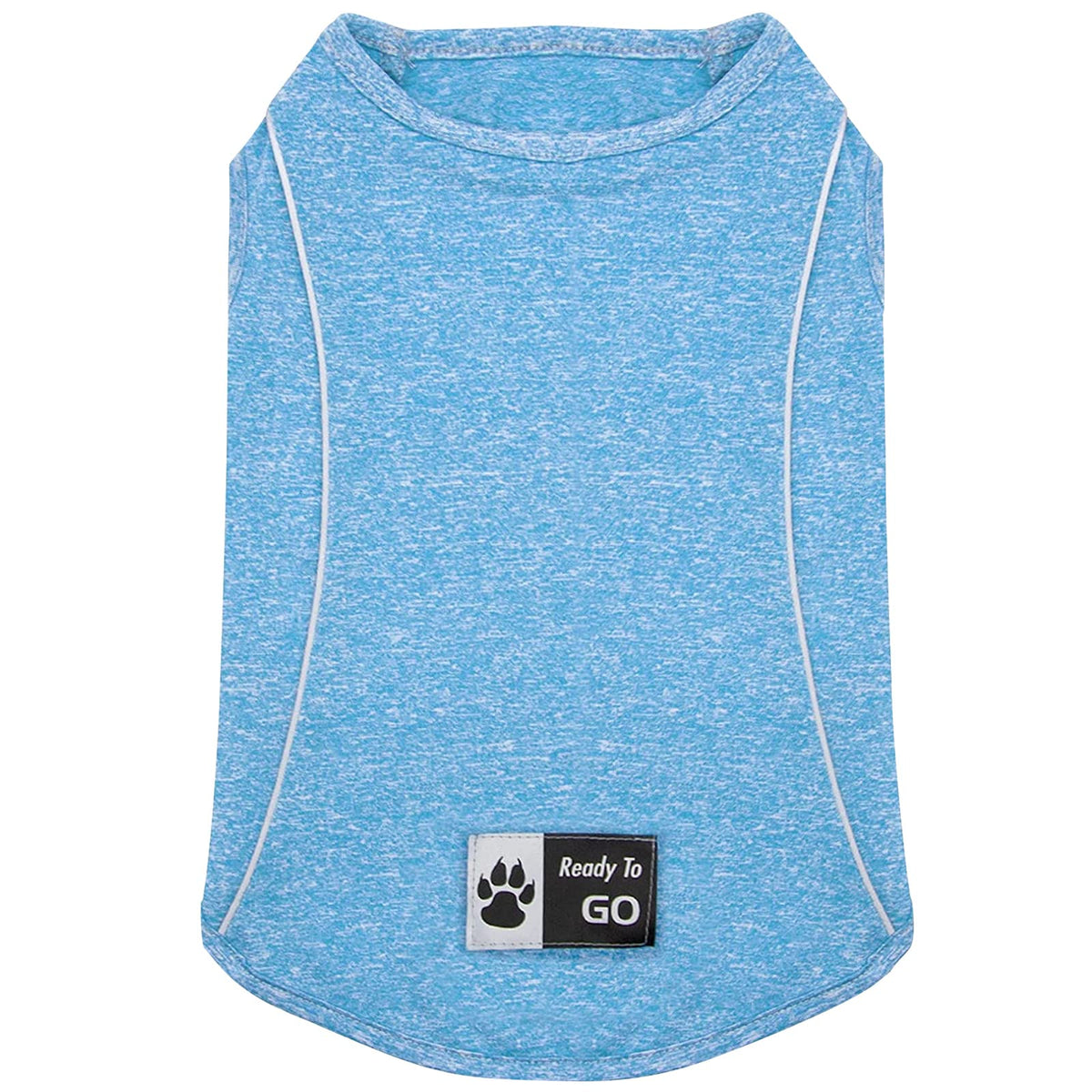 Kyeese Dog Shirt Soft Breathable Dog T-Shirt With Reflective Strip Safety For Night Walking Tank Top Vest Lightweight Cat Shirt