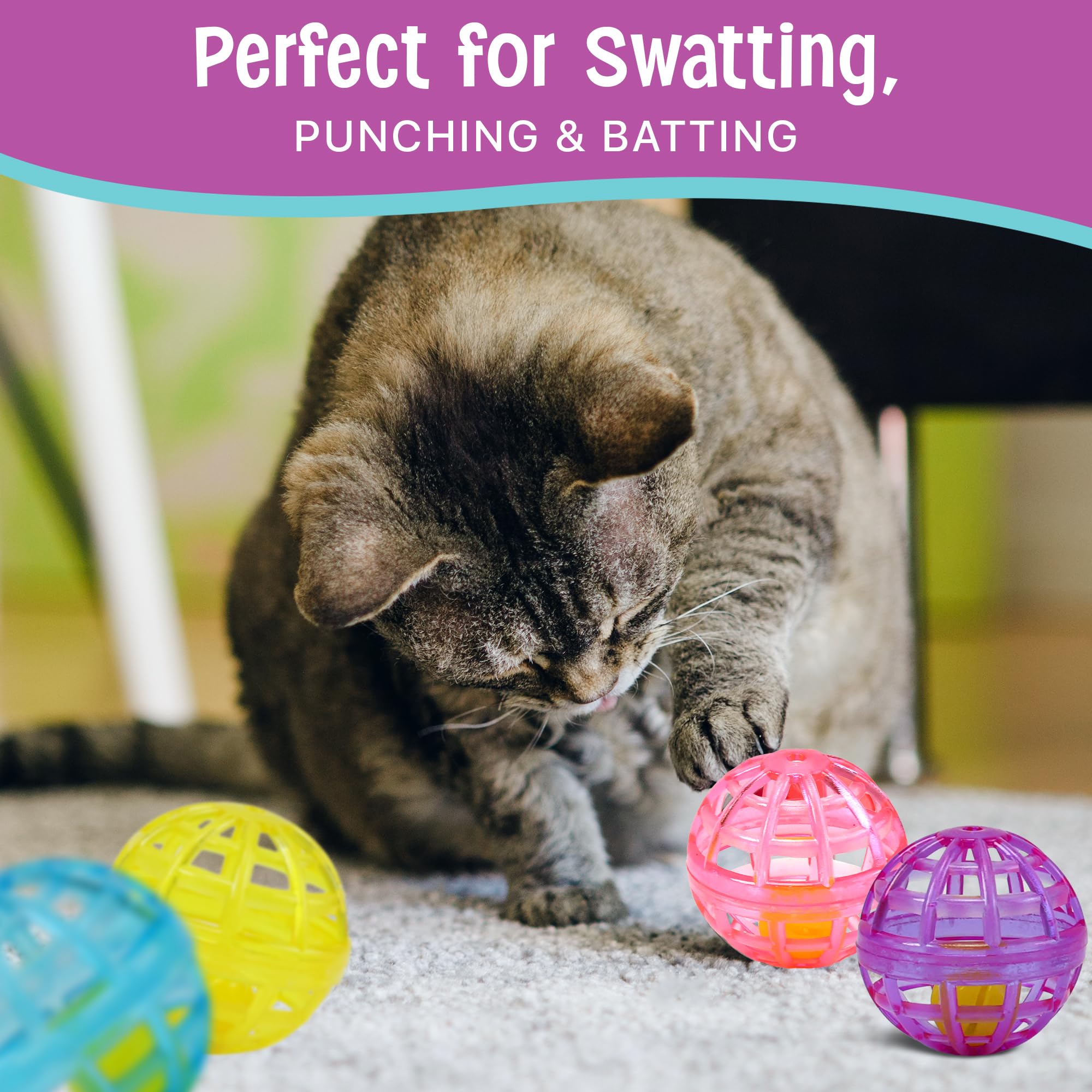 Spot Ethical Products Lattice Balls Cat Toy (3 Pack)