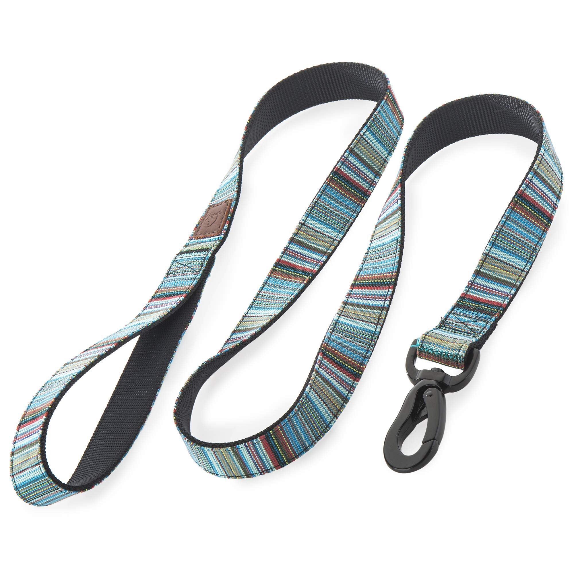 Embark Urban Dog Leashes - Colorful, Strong And Sturdy Nylon Dog Leashes For Small Dogs, Dog Leashes Medium Dogs And Dog Leashes Large Breed Dogs, Heavy Duty Dog Leash (Boho, 4 Ft Dog Leash)