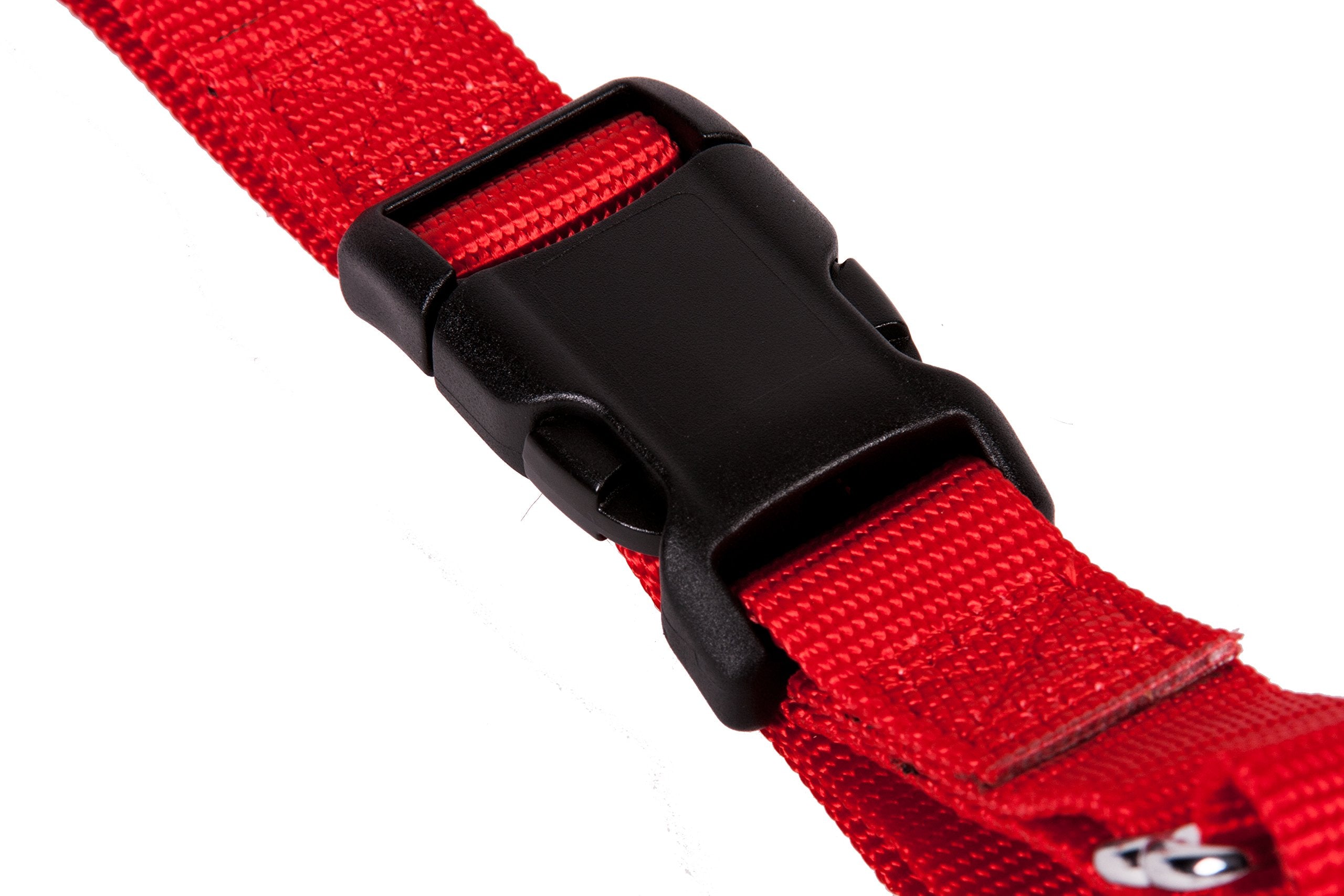 Gogo Pet Products Gogo 3/8-Inch Martingale Dog Collar, X-Small, Red