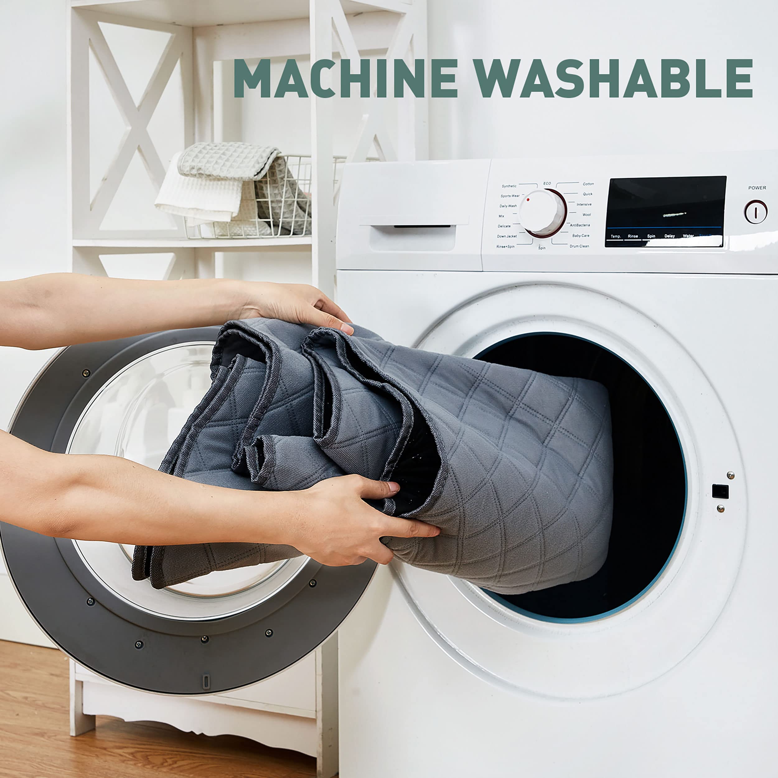 Eterish Reusable Washable Pee Pads For Dogs Extra Large 36'' X 48'' 2 Pack, Absorbent Pet Puppy Dog Training Pads Non-Slip, Wate