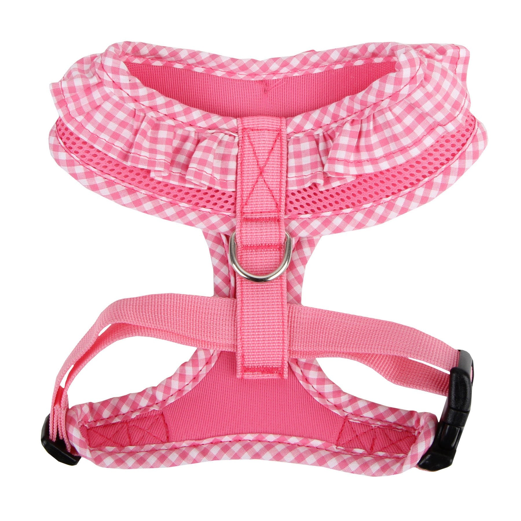 Authentic Puppia Vivien Harness, Pink, Medium