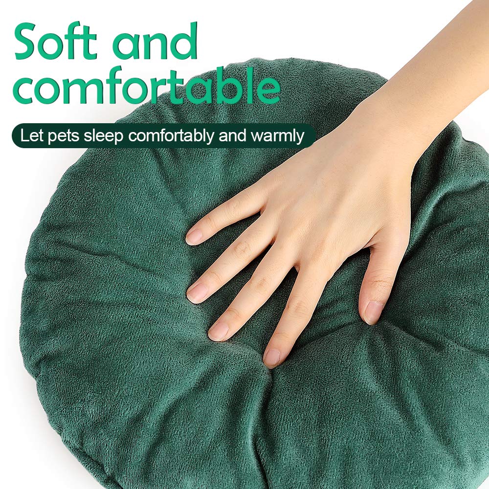 Powerking Christmas Cat House Warm Cat Bed Cat Cave Removable Washable Cat Condos With Non-Slip Bottom And Cushion, Great Gift F