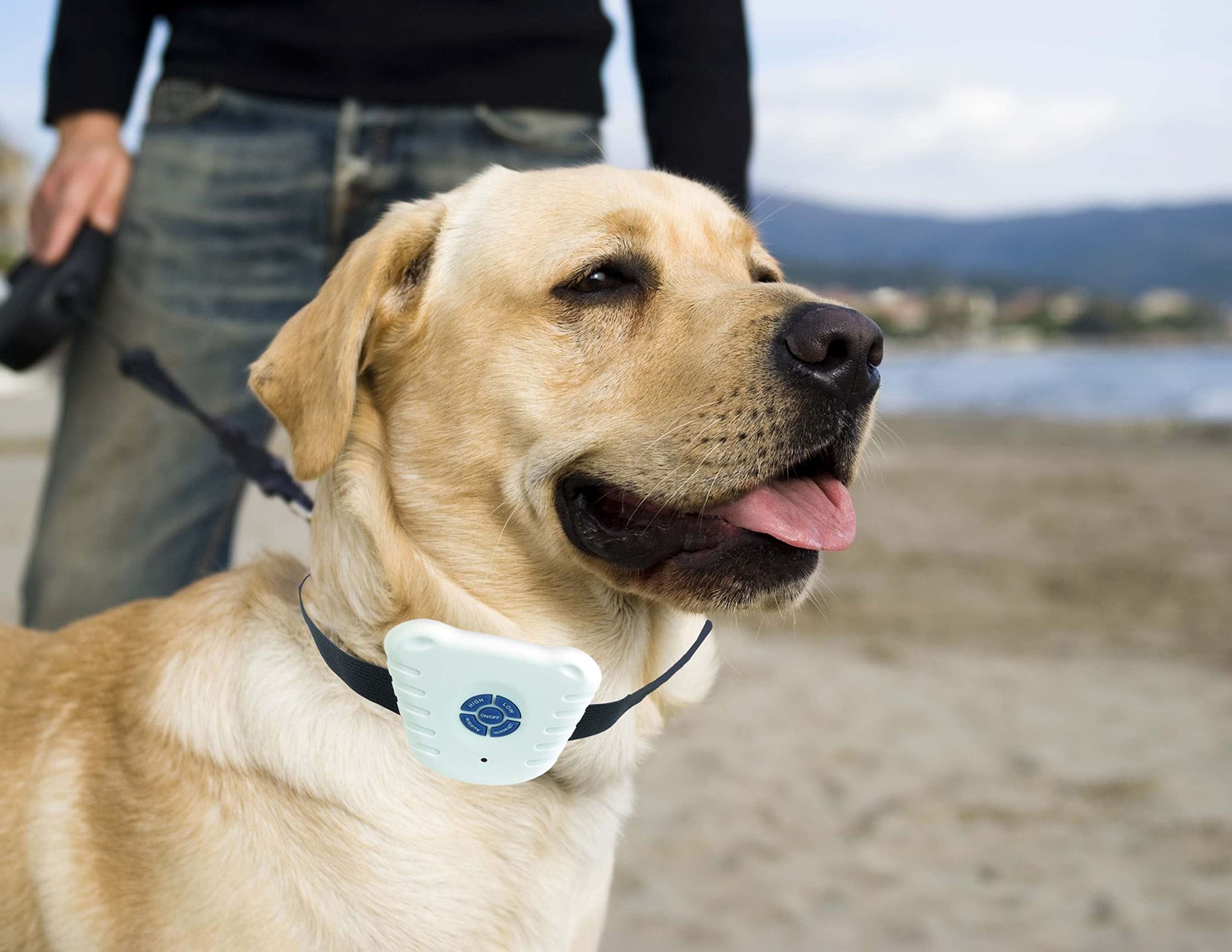 Pet Life Safe Ulltrasonic Anti-Shock Bark Collar - No Shock Anti Bark Collar That Helps Eliminate And Provide Anti Barking With Multiple Setting Options