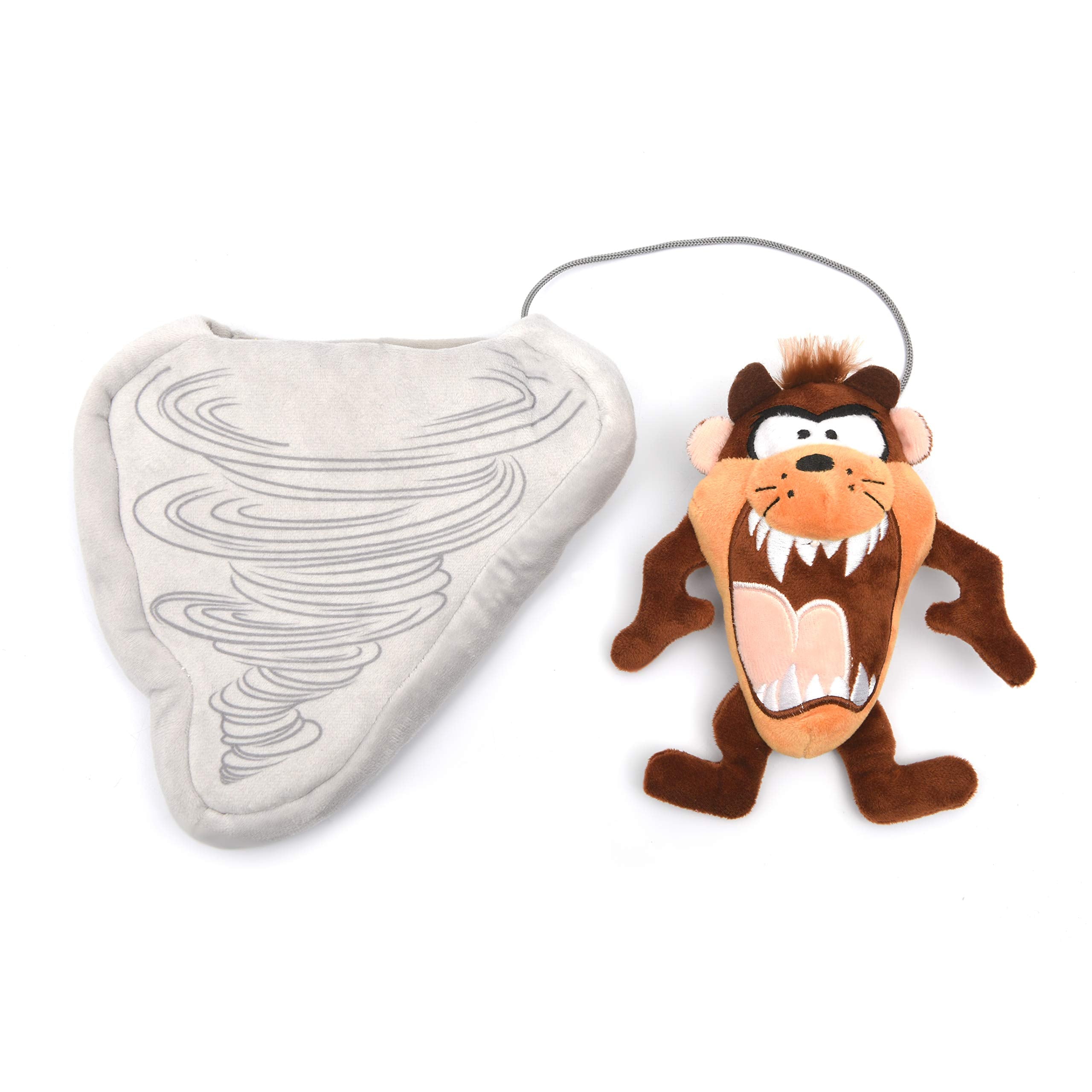 Looney Tunes For Pets Brown Tasmanian Devil Taz Burrow Dog Toy For All Dogs  Fabric Hide And Seek Dog Toys For All Dogs, Interac