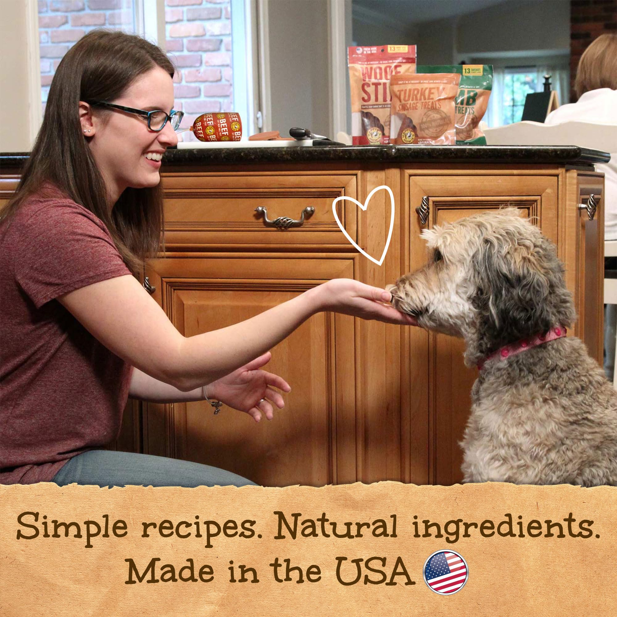 Happy Howies Soft Meat Roll Treat - Dog Food Rolls, High Protein, Natural Ingredients, for All Dogs, Made in USA - Beef, Turkey