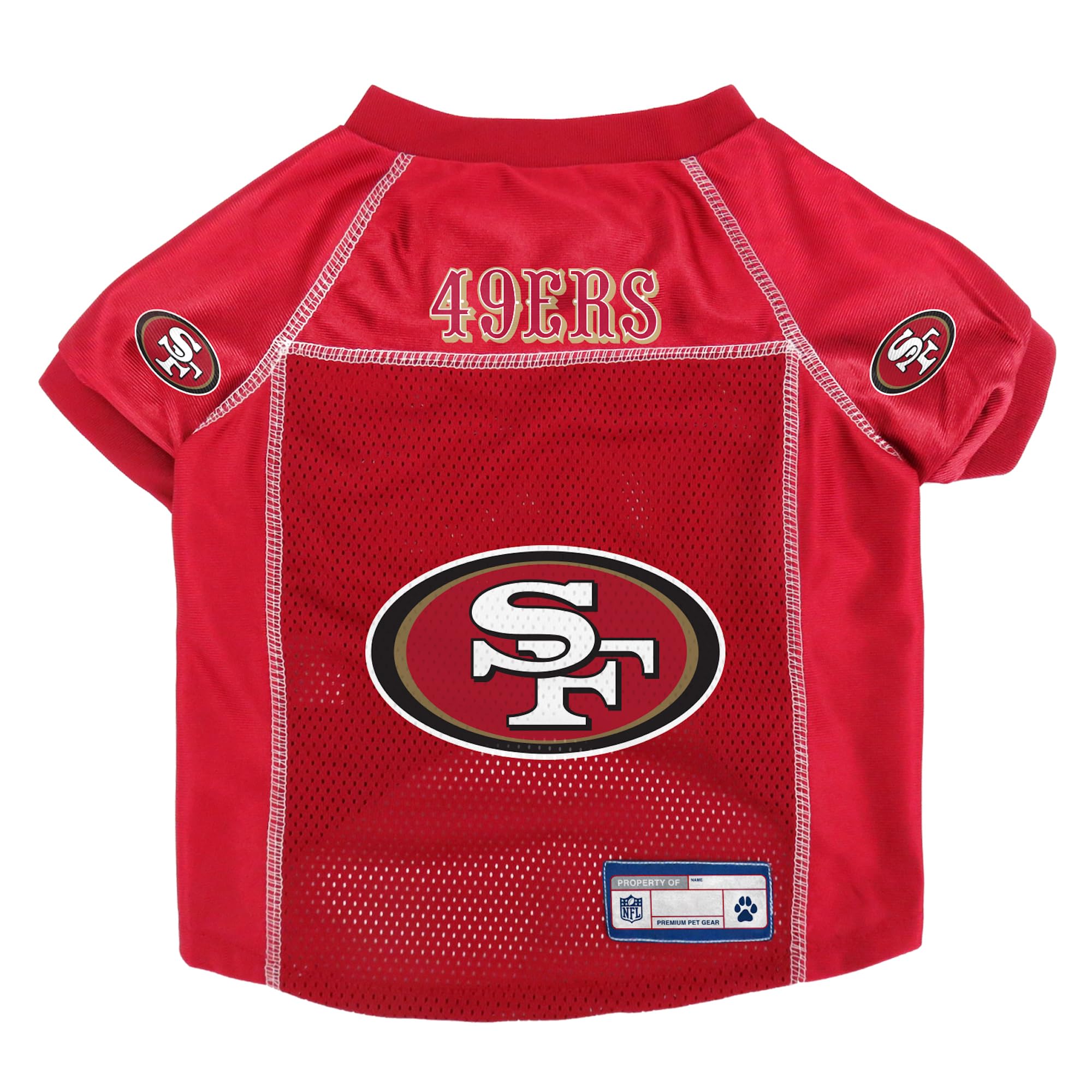 Littlearth San Francisco 49ers NFL Basic Pet Jersey