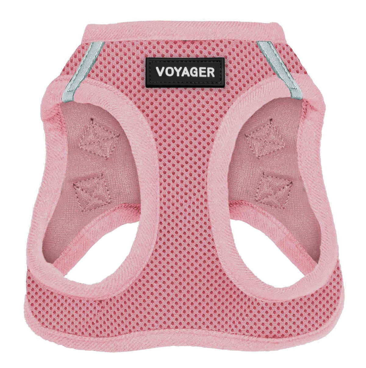 Voyager Step-In Air Dog Harness - All Weather Mesh Step In Vest Harness For Small And Medium Dogs And Cats By Best Pet Supplies - Harness (Pink), Xxx-Small