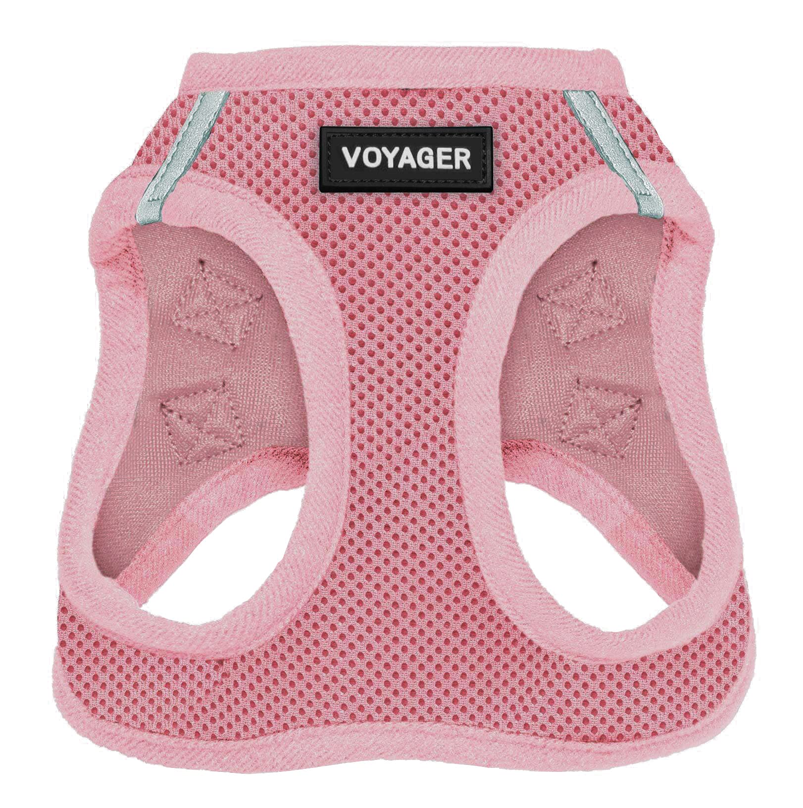 Voyager Step-In Air Dog Harness - All Weather Mesh Step In Vest Harness For Small And Medium Dogs And Cats By Best Pet Supplies - Harness (Pink), Xx-Small