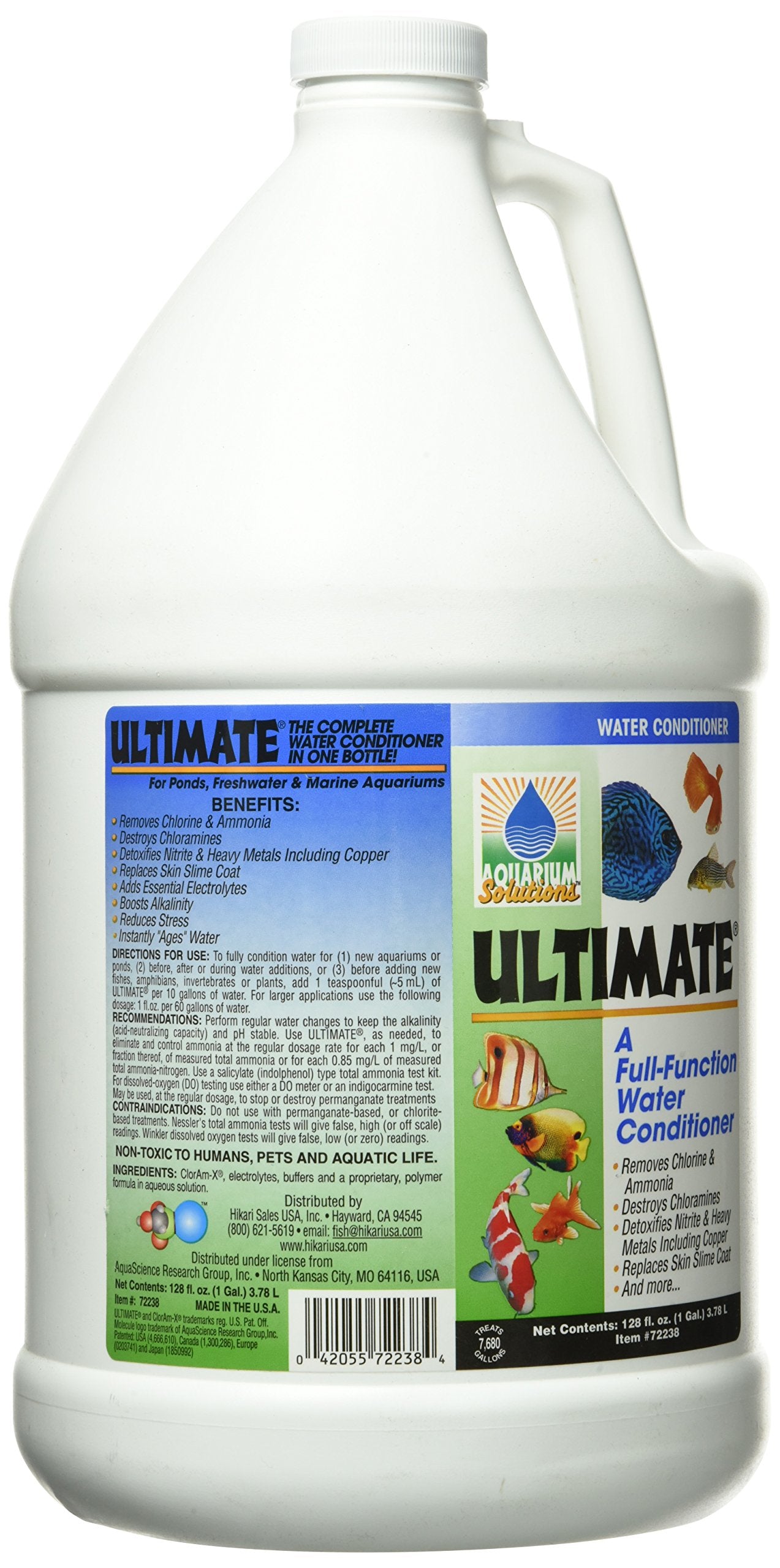 Hikari Usa AHK72238 Ultimate Water Conditioner for Aquarium, 1-Gallon
