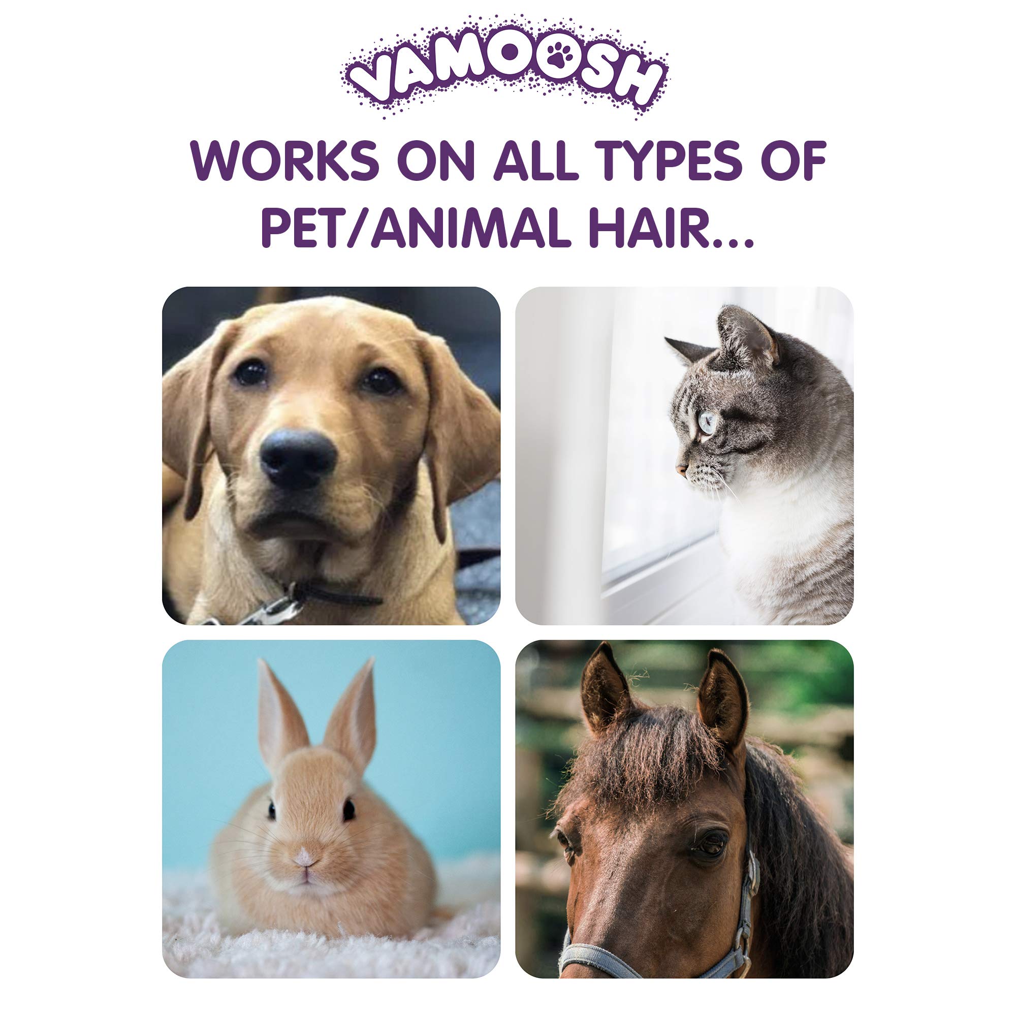 Vamoosh Pet Hair Dissolver 3 X 100G (1 Box) Dissolves Pet Hair In Laundry