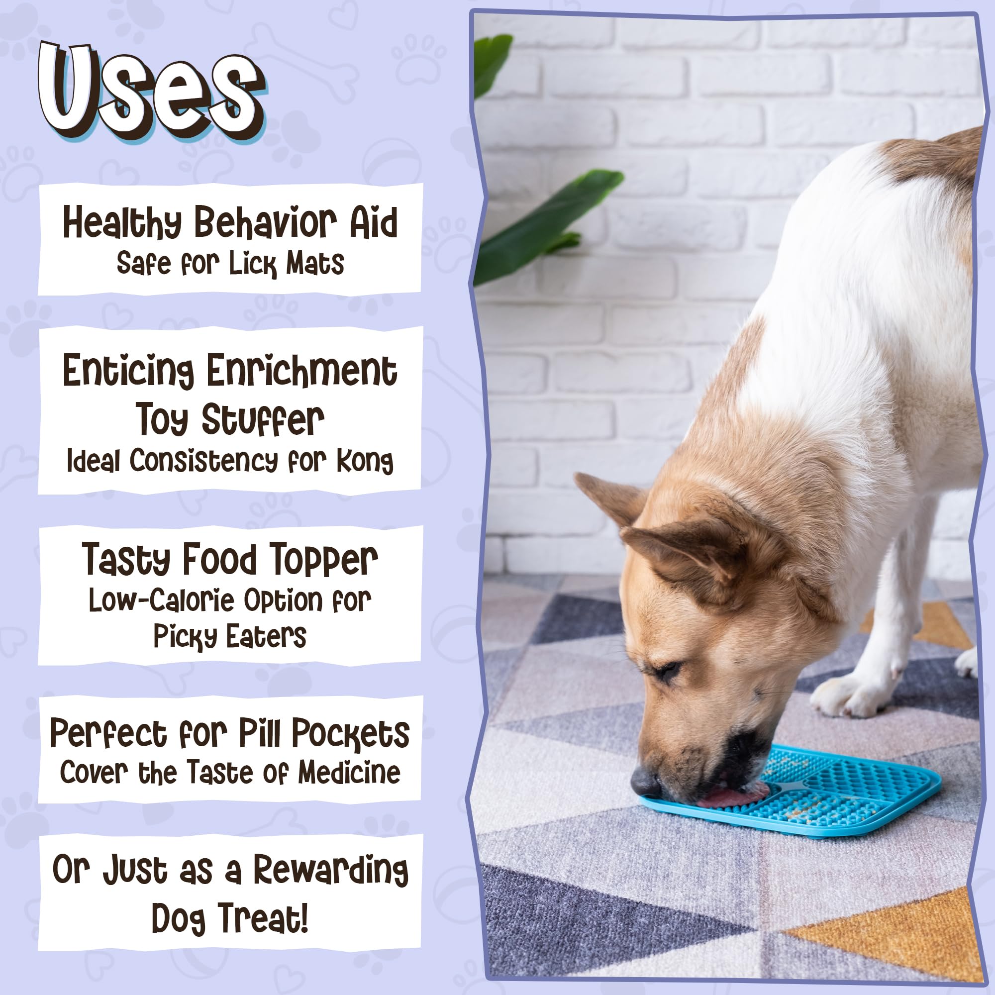 Zoomie Butter Stress & Anxiety Dog Peanut Butter Squeeze Supplement, All Natural Calming Dog Treat. Human Grade & Safe Puppy Foo