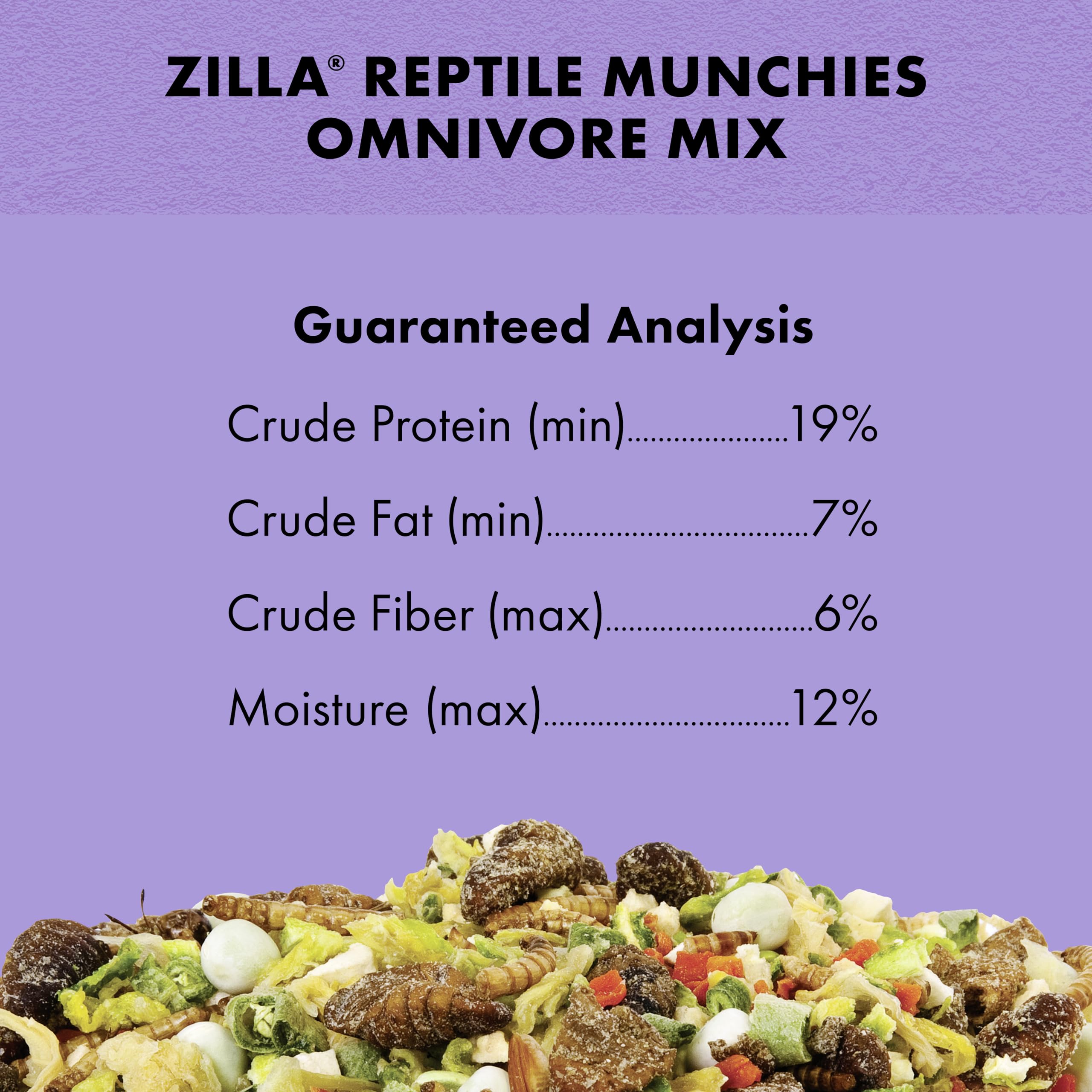 ZIL 4OZ REPTILE MUNCH OMNI FOOD