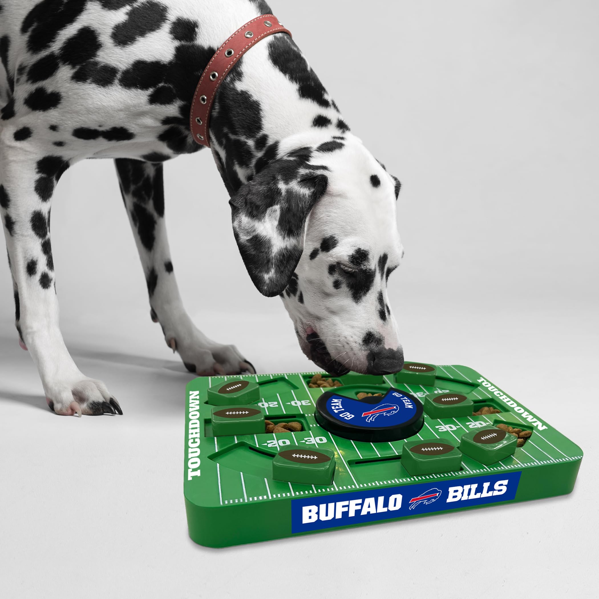 Pets First Nfl Buffalo Bills Large Puzzle Toy, Dog Puzzle Treat Toy, New Large Size, Interactive Dog Treat Toy, Dog Slow Feeding