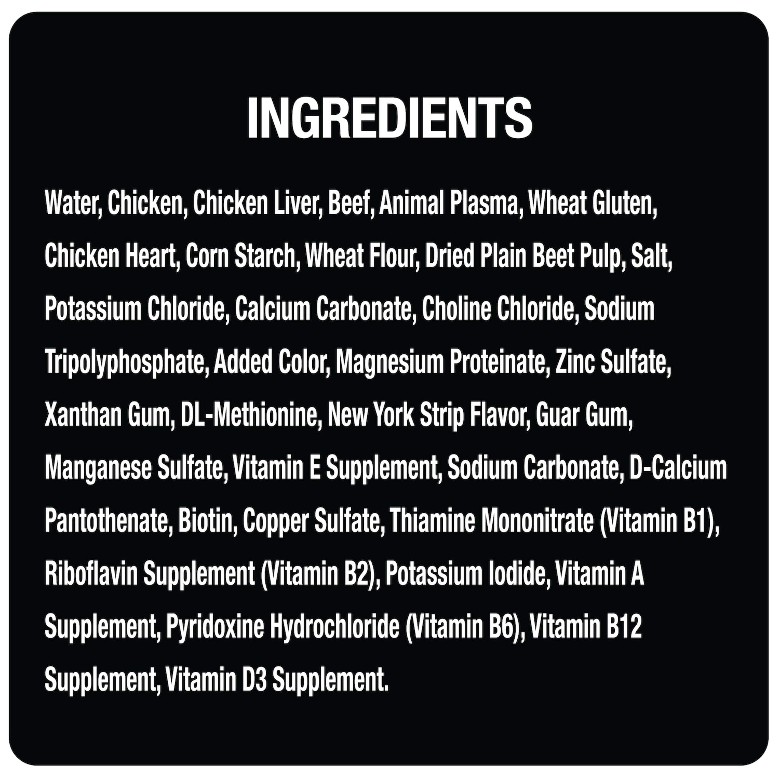 Cesar Filets in Gravy Adult Wet Dog Food, New York Strip Flavor, 3.5 oz. (24 Count, Pack of 1)