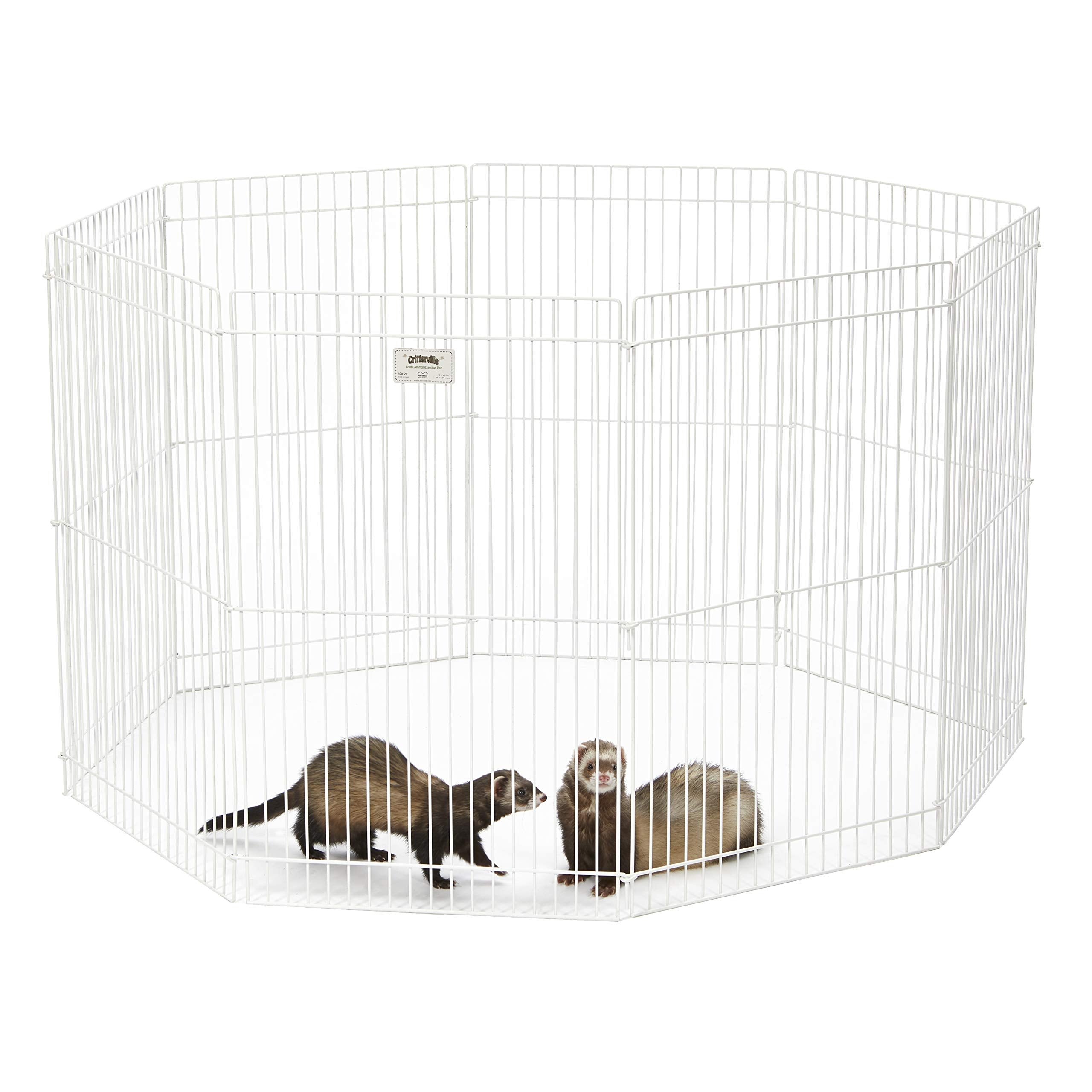 Midwest Homes For Pets 100-29 Ferret Nation Small Animal Exercise Pen