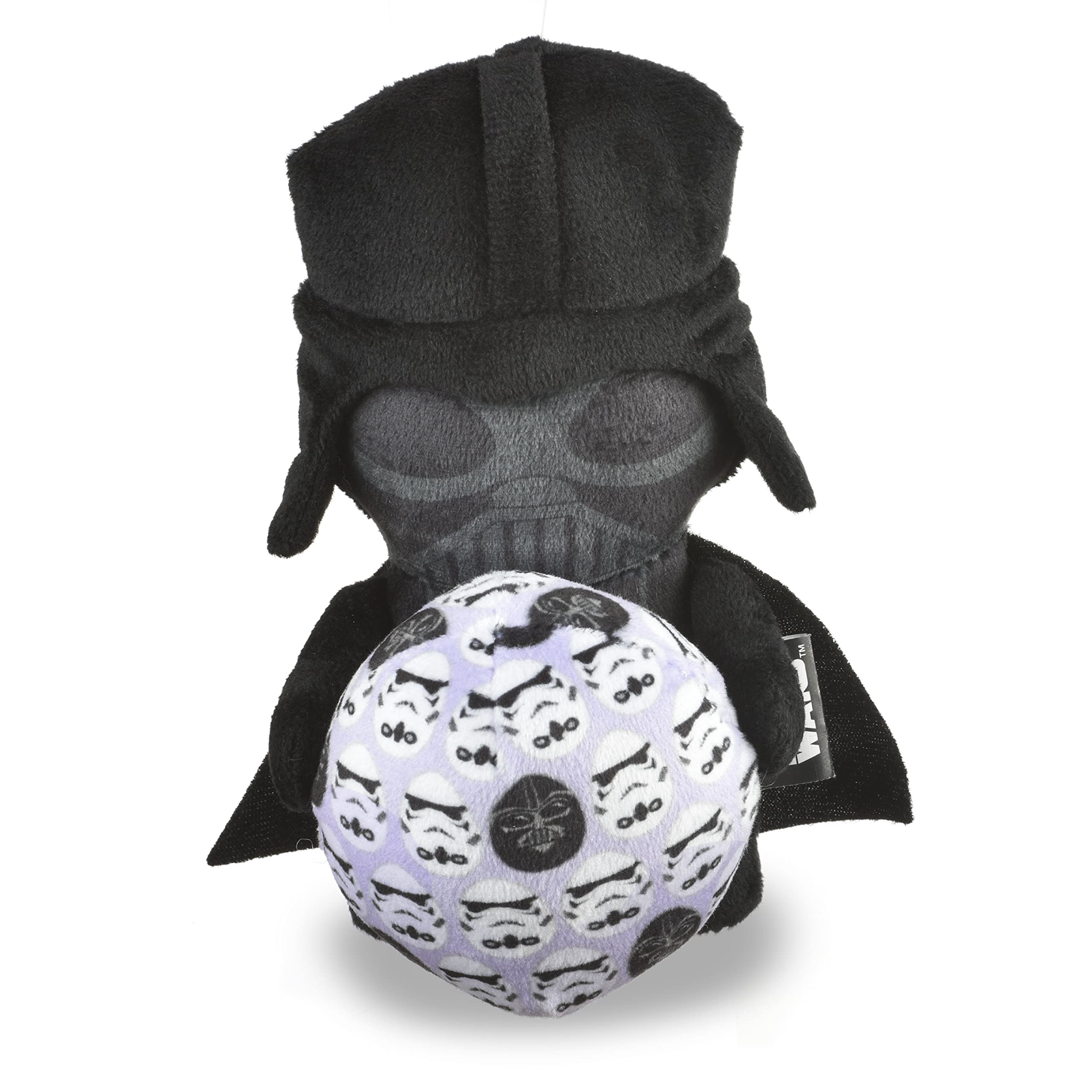 Star Wars Easter 9' Darth Vader Empire Egg Squeaker Pet Toy | 9 Jumbo Plush Squeaker Easter Vader Pet Toy Toy For Dogs Easter Stuffed Darth Vader 9 Inch