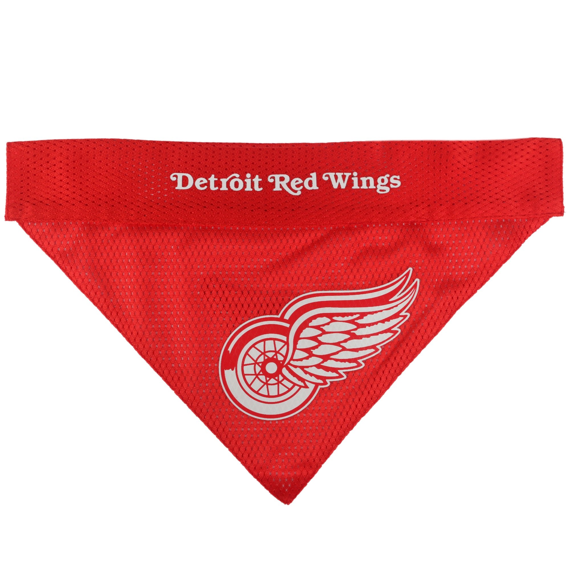 NHL Detroit Red Wings Bandana for Dogs & Cats, Large/X-Large. - Cute & Stylish Bandana! The Perfect Hockey Fan Scarf Bandana, Gr