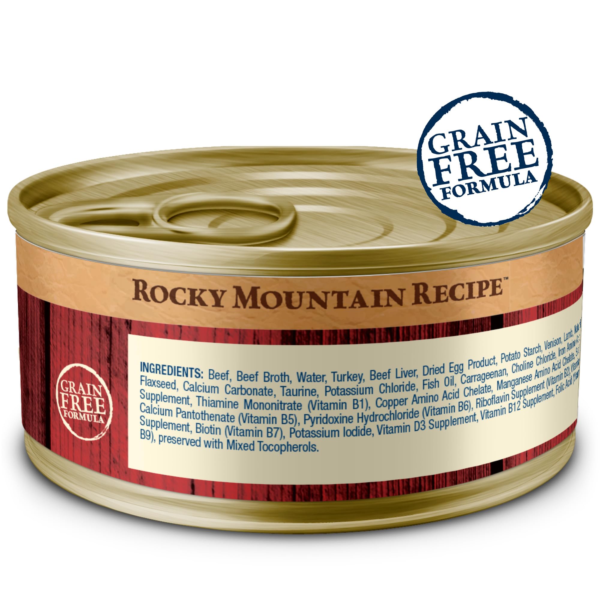 Blue Buffalo Wilderness Rocky Mountain Recipe Adult Wet Cat Food Pat  , Chicken-Free & Grain-Free Recipe, Made with Natural Ingr