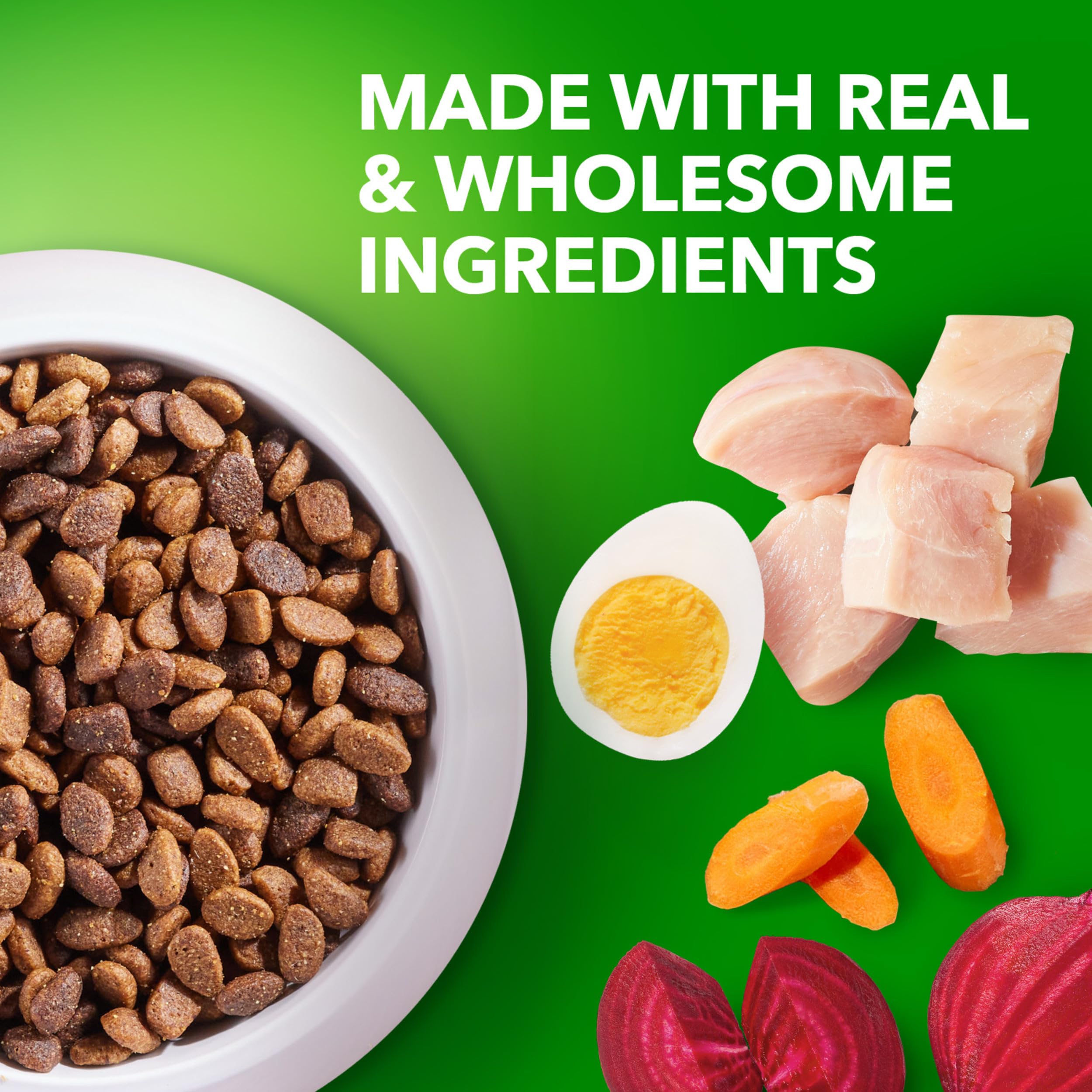 IAMS Small & Toy Breed Adult Dry Dog Food for Small Dogs with Real Chicken, 15 lb. Bag