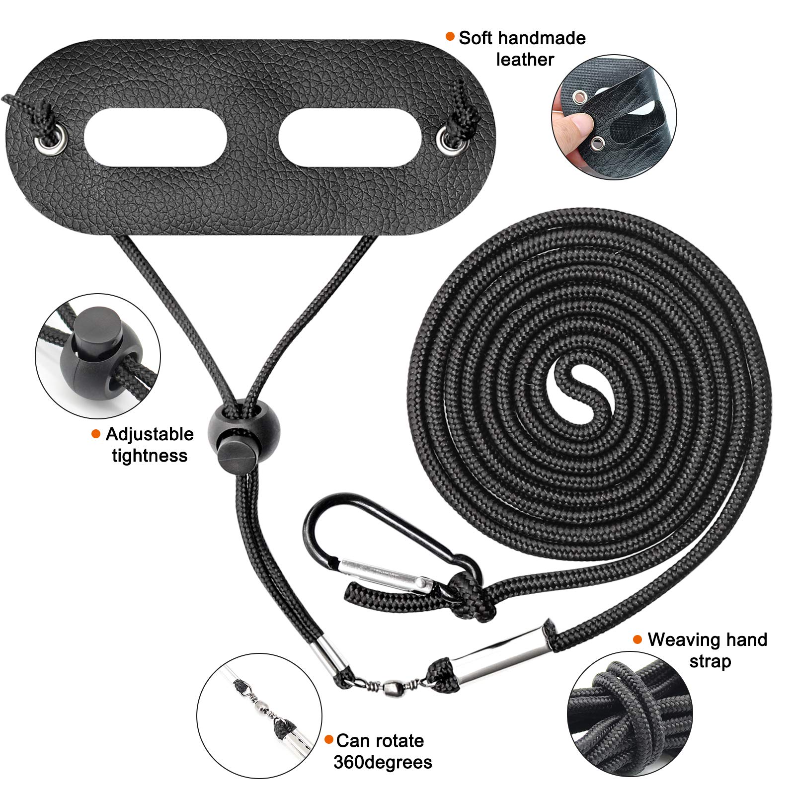 BWOGUE Bearded Dragon Harness and Leash Adjustable Leather Lizard Reptiles Harness Leash for Amphibians and Other Small Pet Anim