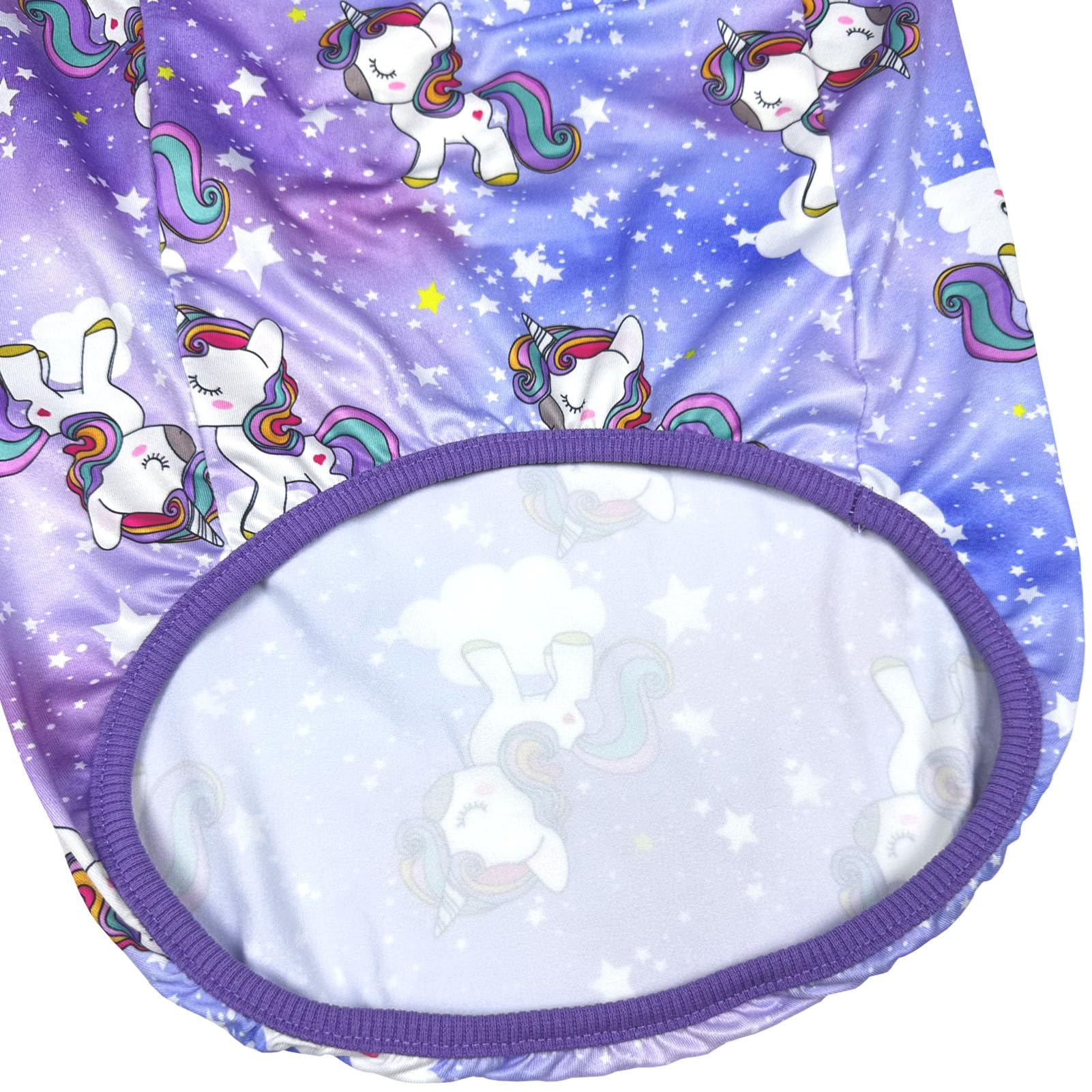 D.E.E Large Dog Shirts Unicorn Galaxy Pattern Printed Dog Shirts For Large Dogs Big Dog Clothes Dog Tank Top Stretchy (Vunicpur,