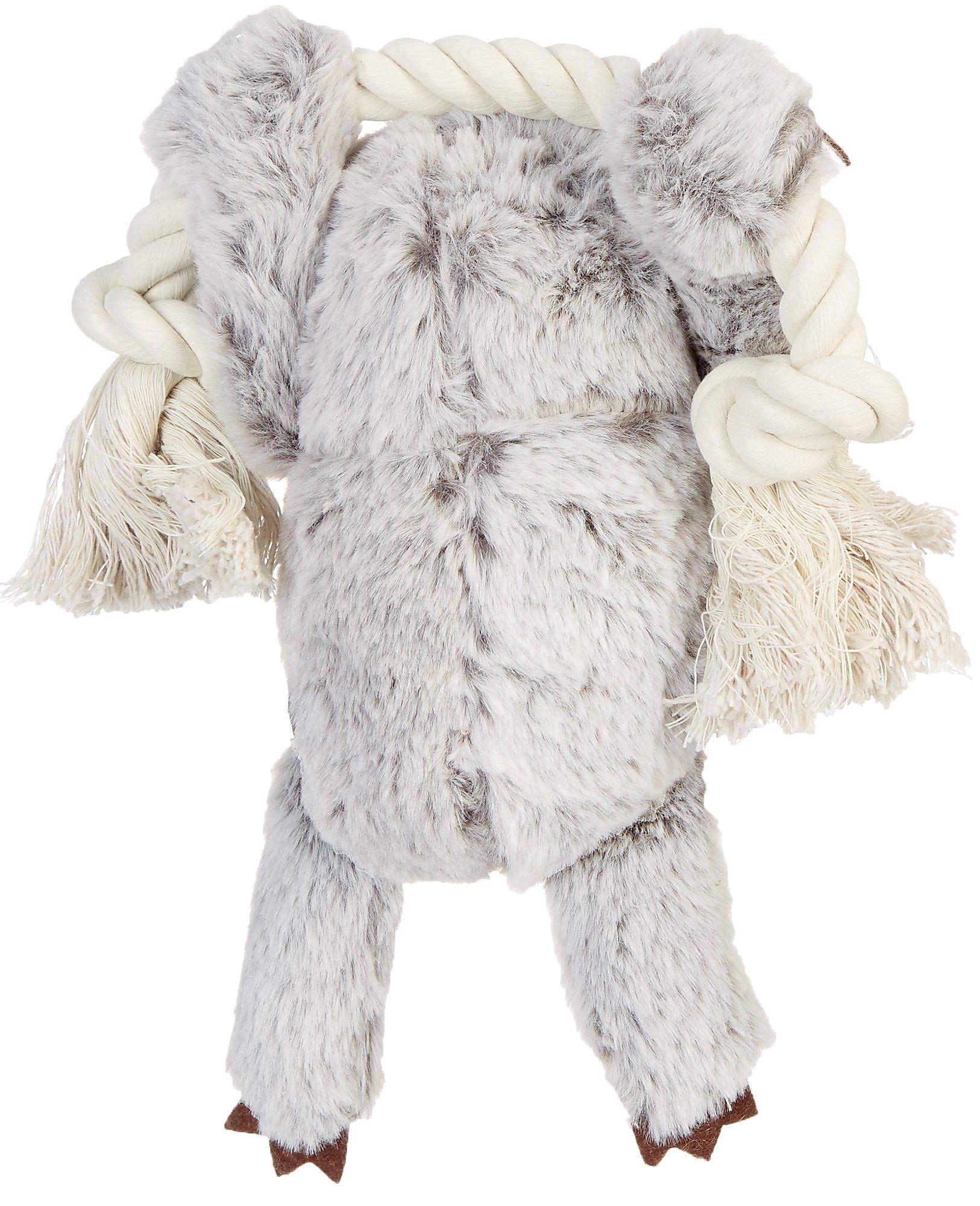 Fringe Studio Dog Toy, Girlie Sloth On A Rope Plsh Pet Toy (289372), 1 Count (Pack Of 1)