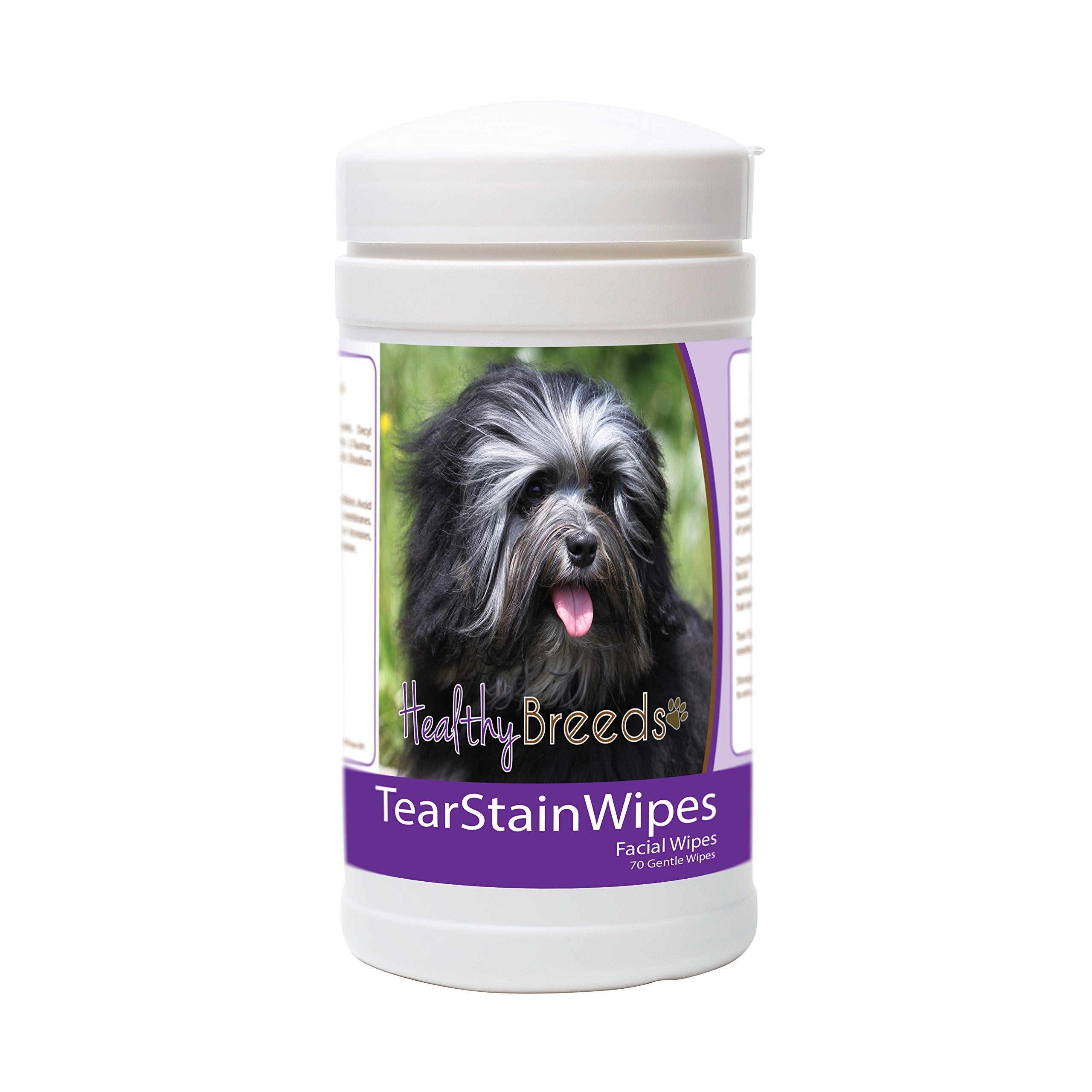 Healthy Breeds Lowchen Tear Stain Wipes 70 Count