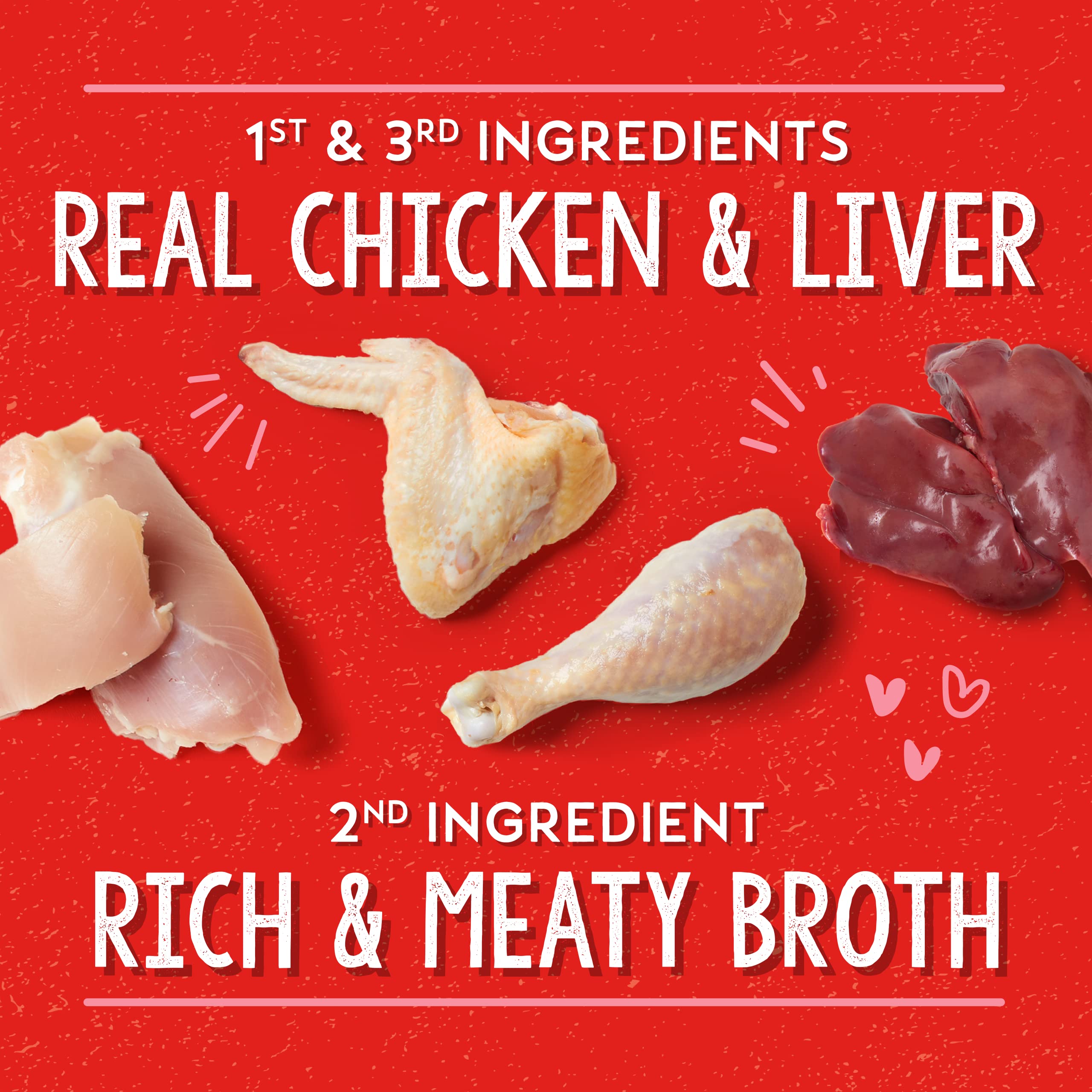 Stella & Chewys Lil Bites Savory Stews for Small Breeds Chicken & Chicken Liver Dinner in Broth, 2.7 oz. Cups (Pack of 12)