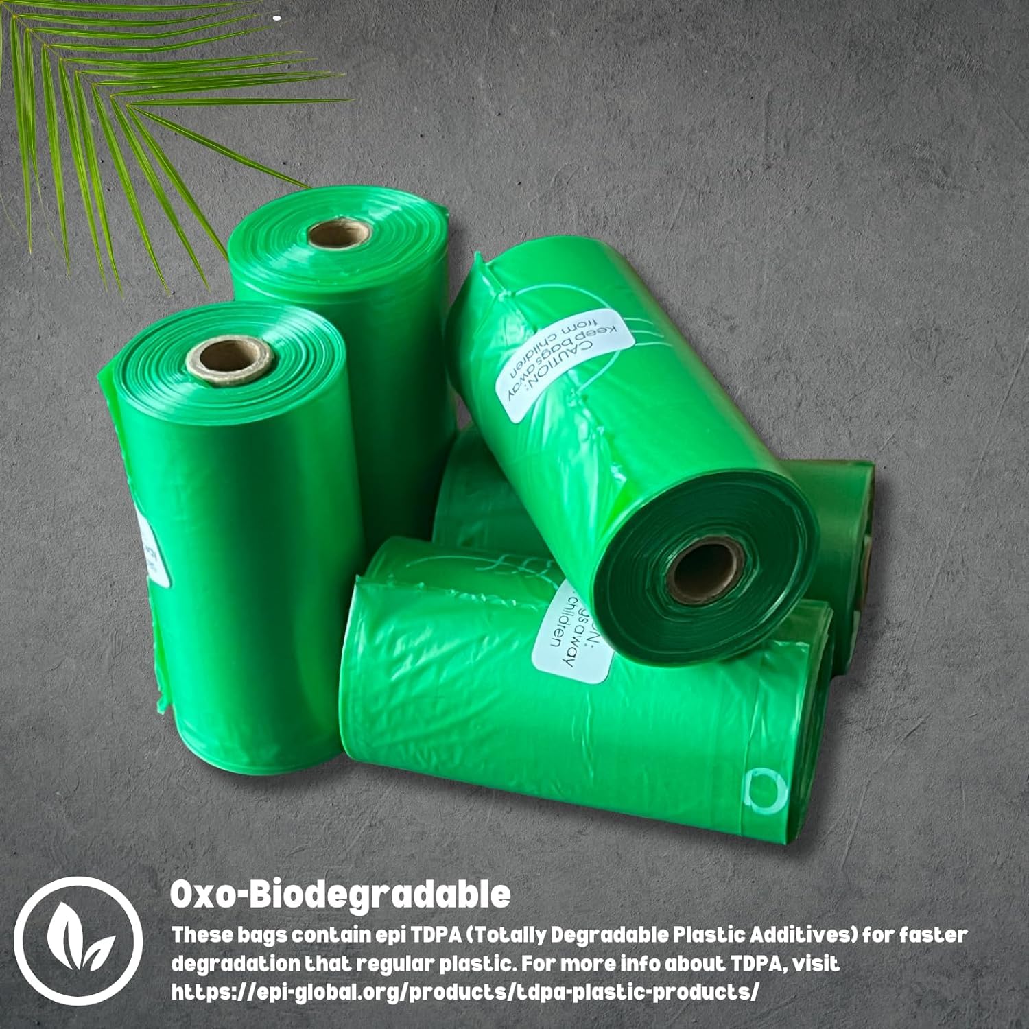 Baby Diaper Disposable Bags Biodegradable 11 Refill Rolls With Dispenser (198 Bags) Diaper Sacks Disposable Dog Poop Waste Bags