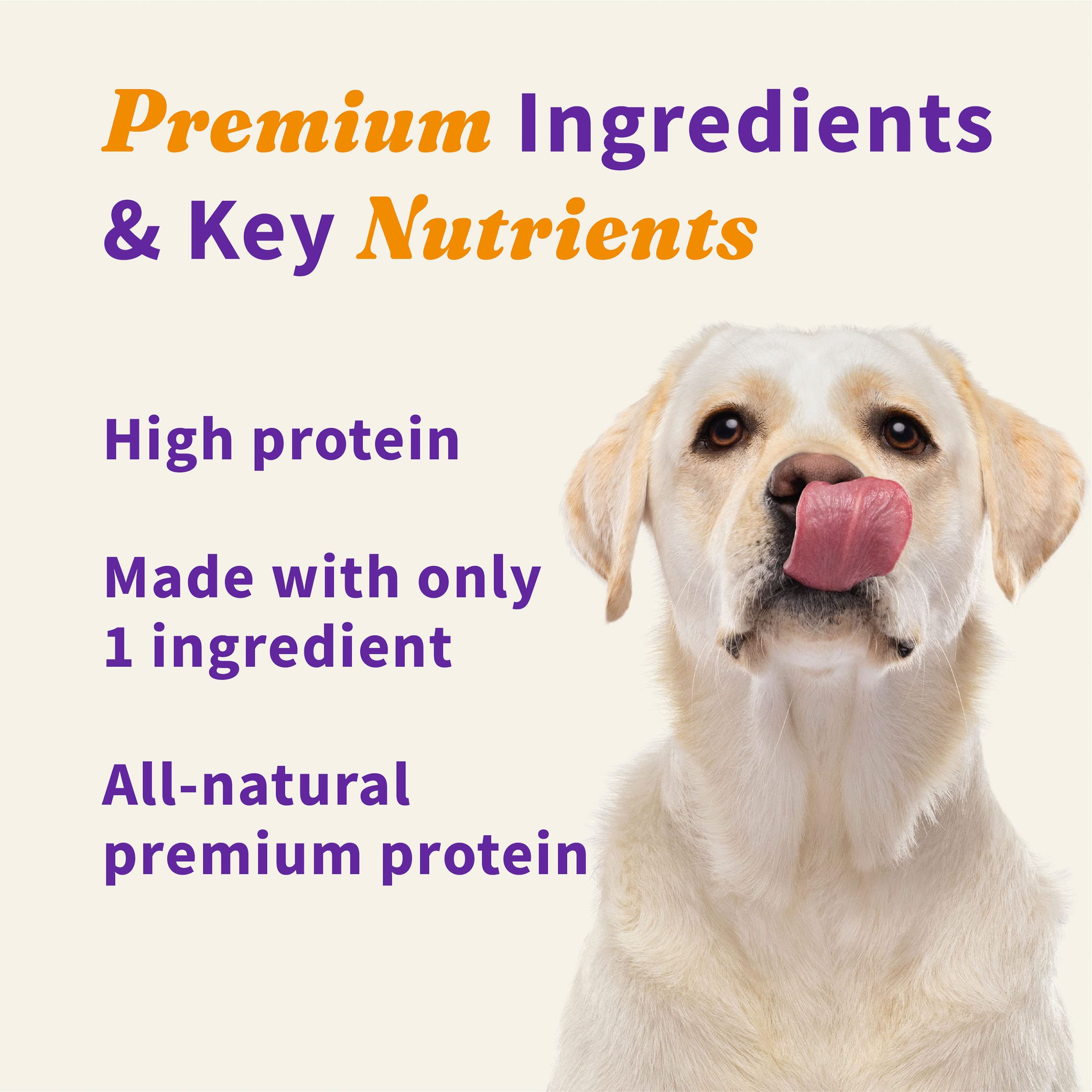 Halo Freeze Dried Raw Dog Treats, 100% Chicken Hearts Recipe, Dog Treats Pouch, All-Natural High Protien Treat, 2 Oz Pouch
