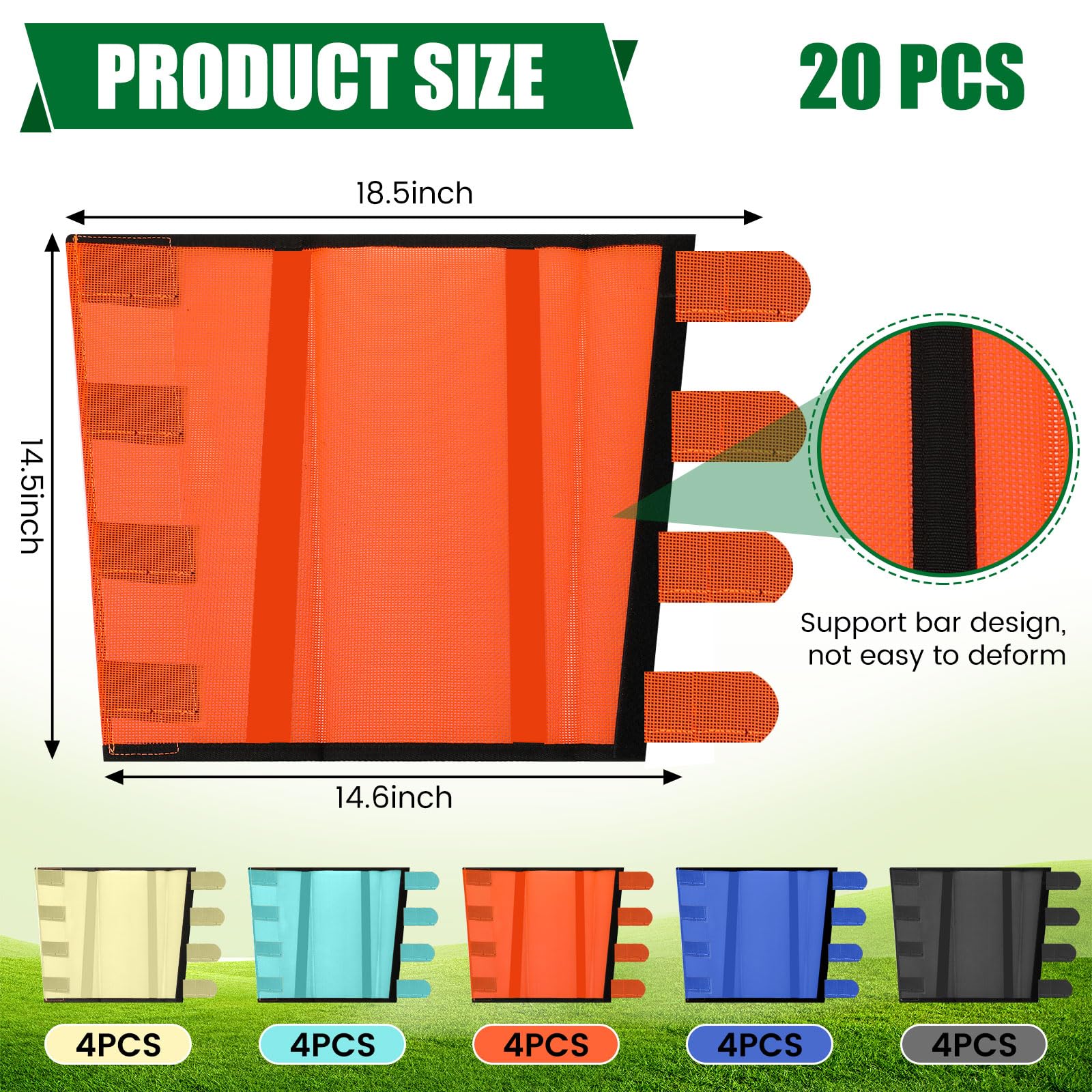 Paterr 20 Pcs Mesh Fly Boots For Horse Breathable Horse Leggings Mesh Horse Boots Protective Horse Leg Horse Fly Leggings Horse