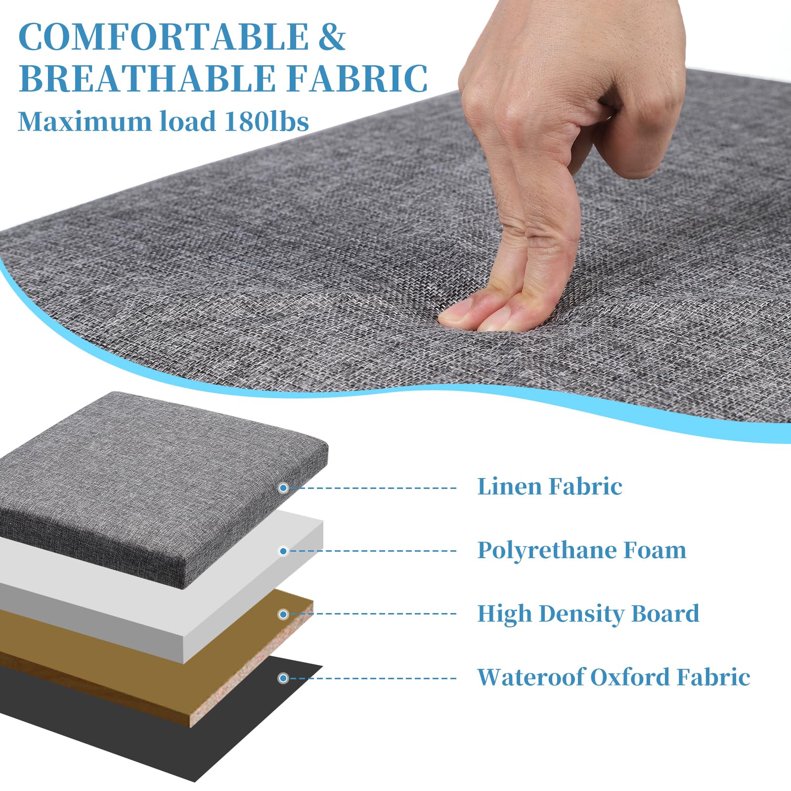 Cat Litter Box Enclosure Furniture, Foldable Hidden Litter Box With Mesh Storage Bag, Litter Box Furniture With Waterproof Insid