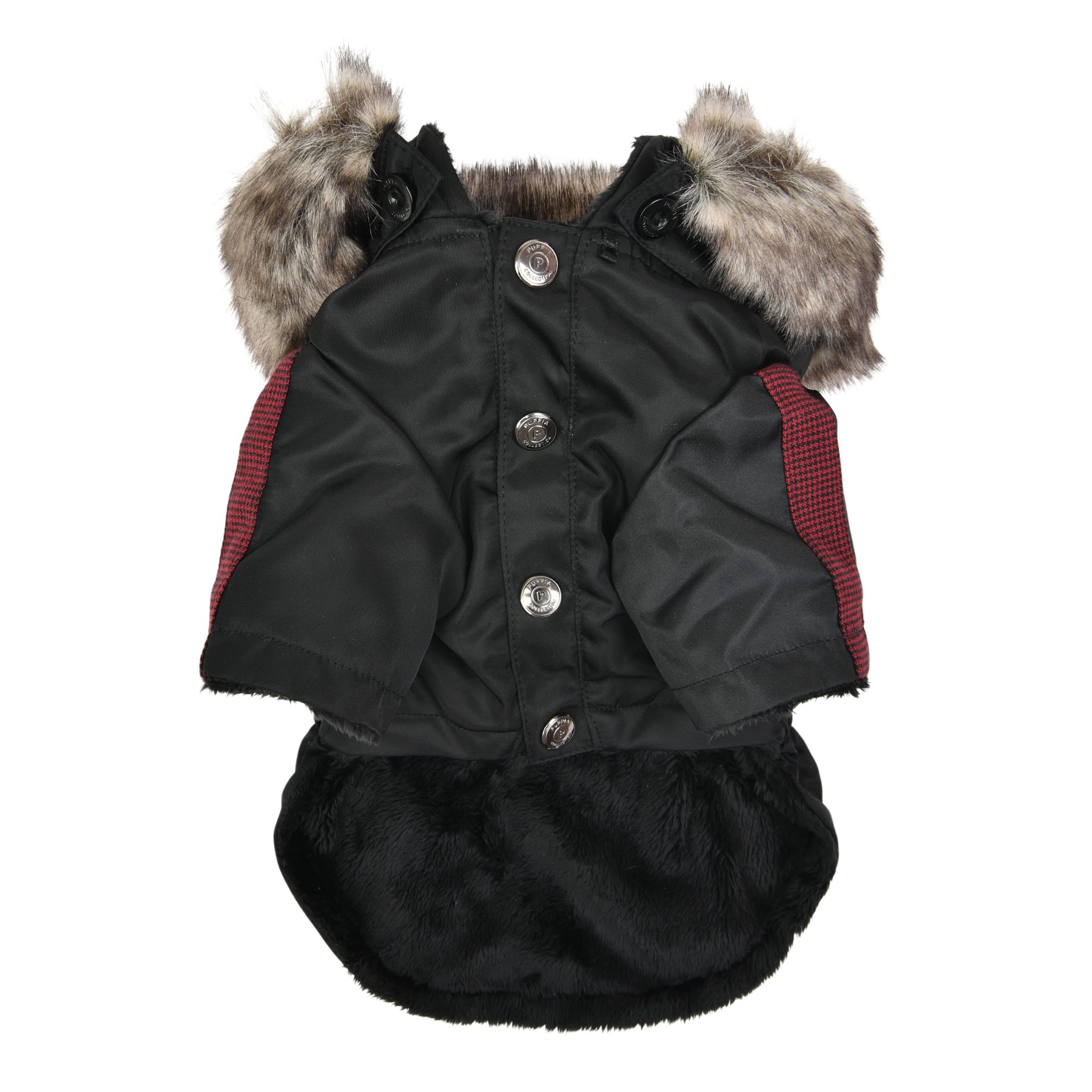 Puppia Brock Winter Jumper - Black - S