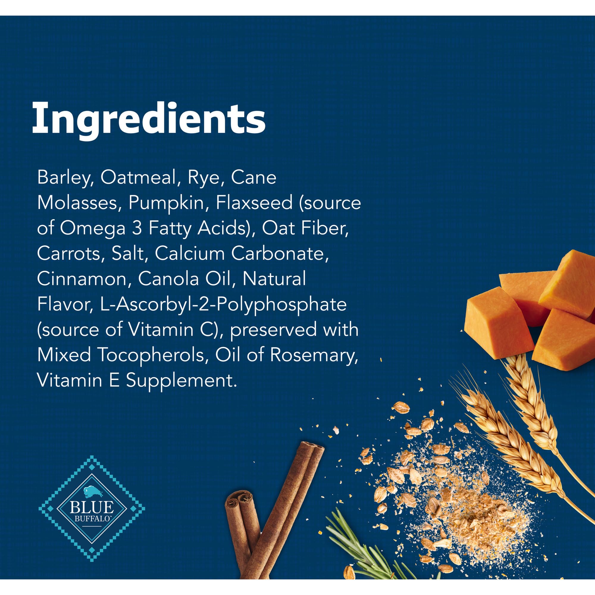 Blue Buffalo Health Bars Pumpkin and Cinnamon