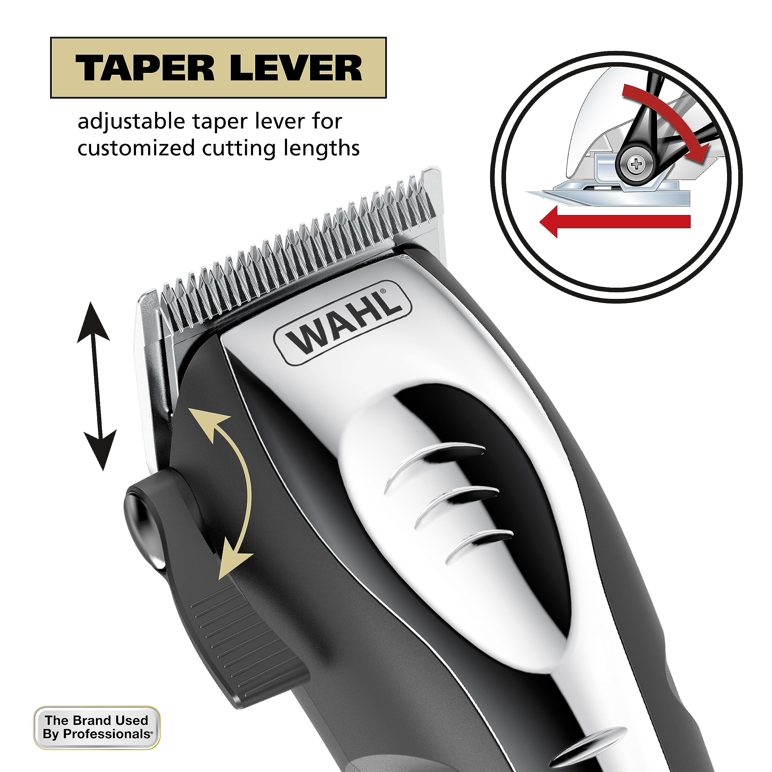 Wahl Usa Quiet Pro Corded Dog Clippers For Grooming - Heavy Duty Compact Electric Dog Grooming Kit Hair Clippers For Dogs Cats P
