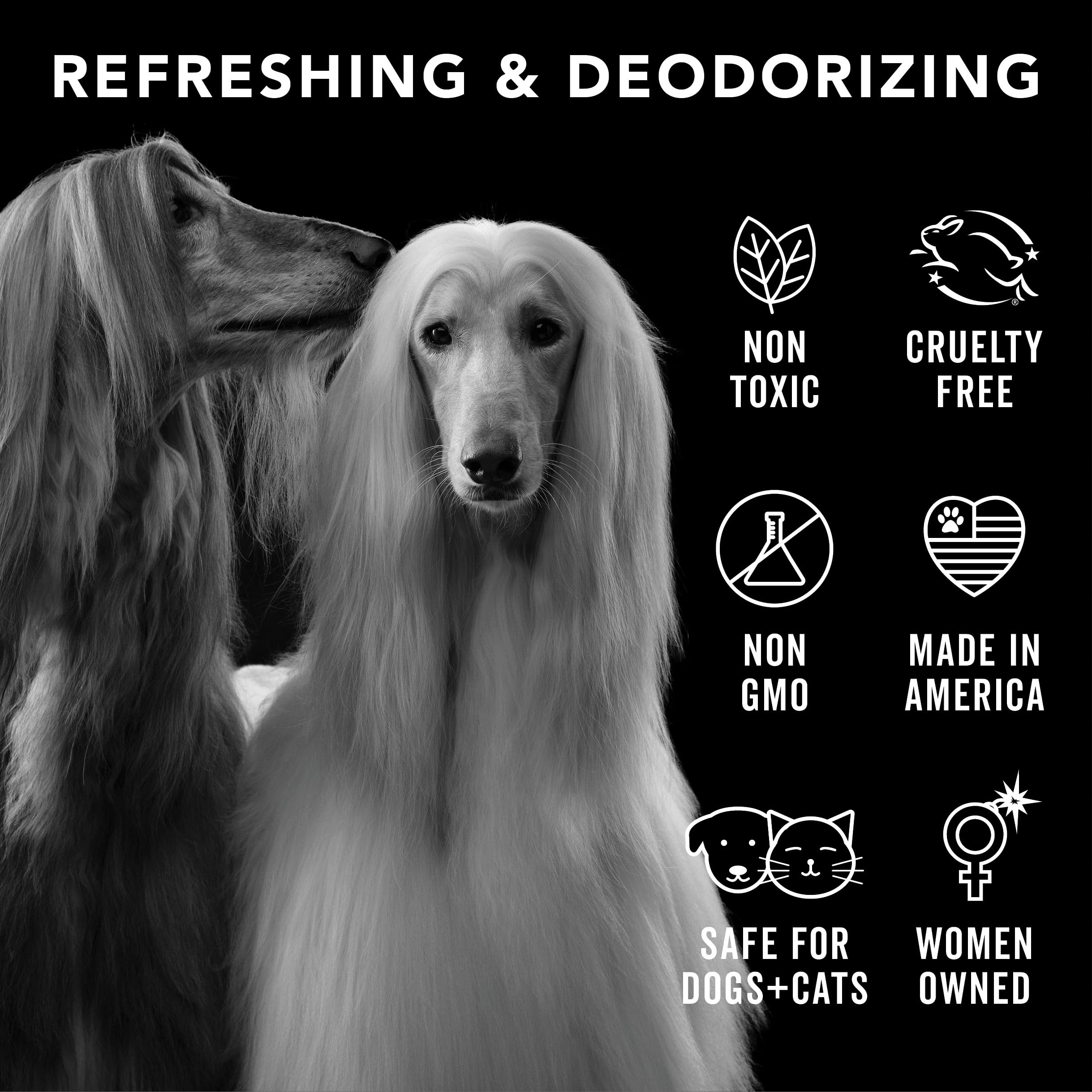 Pride And Groom Proud - Luxurious Dog Grooming Spray & Pet Deodorizer With Uniquely Uplifting, Fresh And Clean Signature Scent T