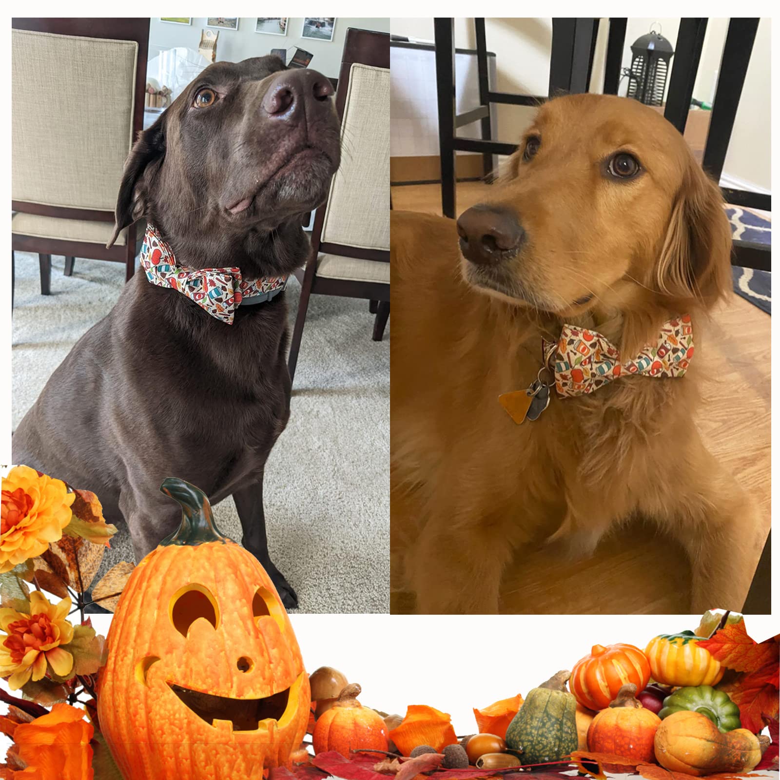 Unique Style Paws 1Pcs Dog Bandanas Washable Cotton Square Bibs Sarf, Adjustable Dog Kerchief For Small Medium Large Dogs And Ca