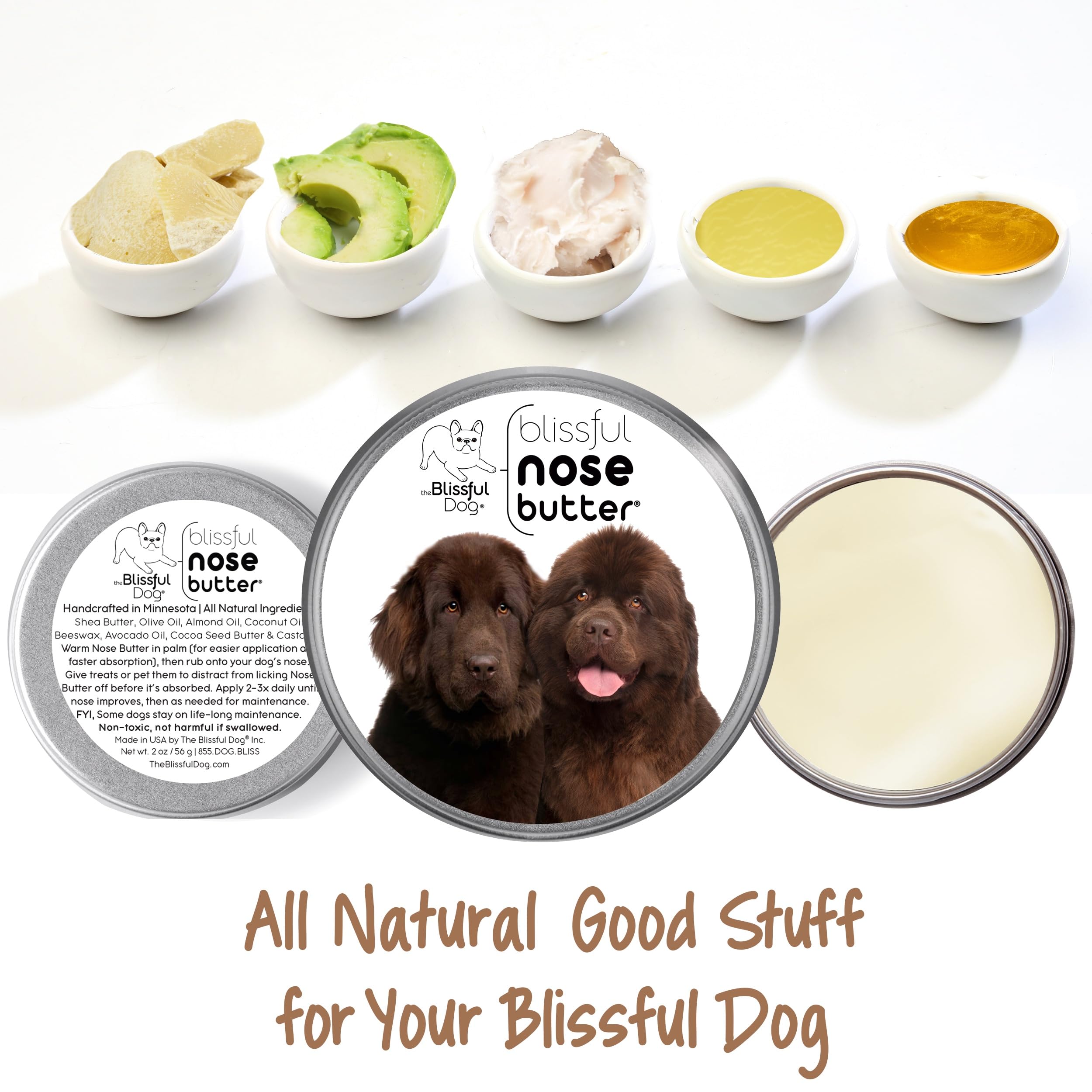 The Blissful Dog Bronze Newfoundland Nose Butter