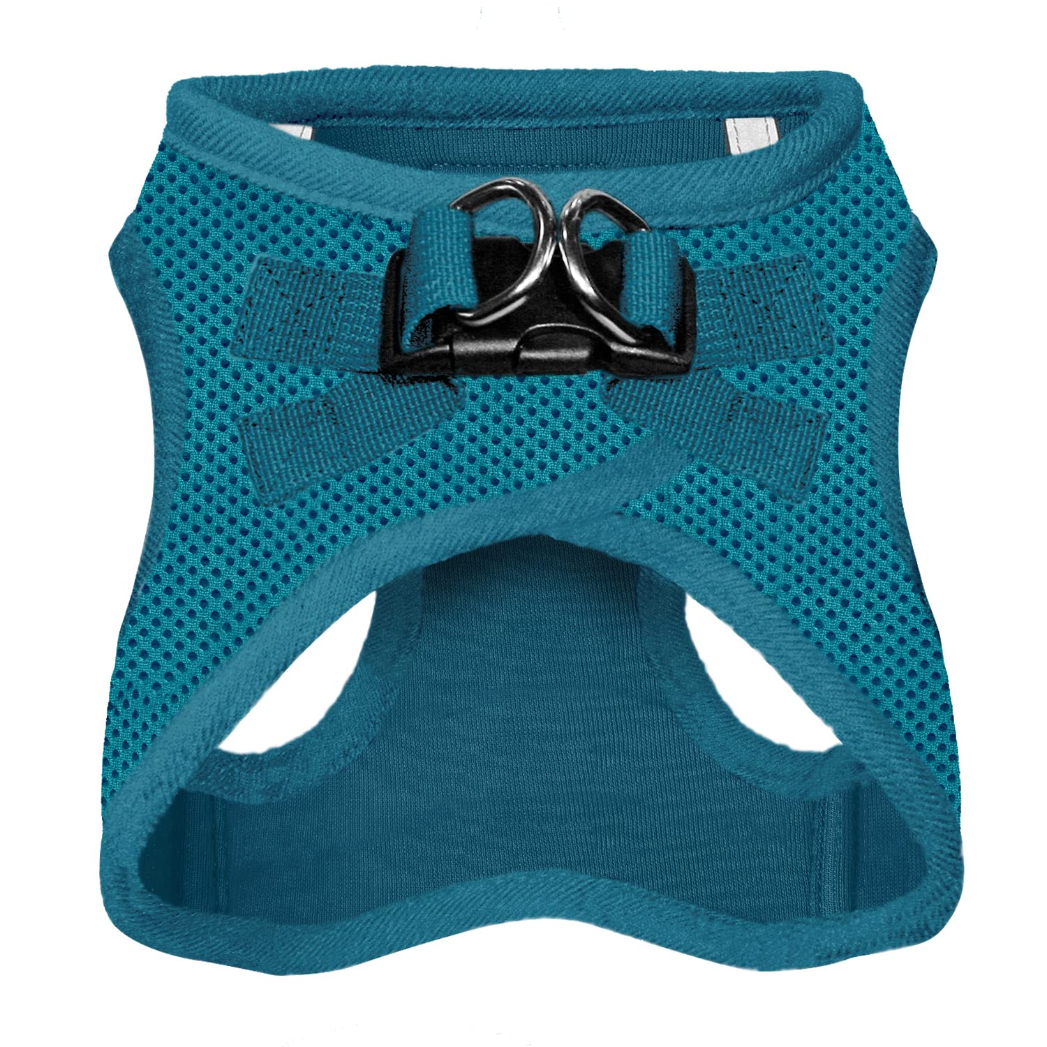 Voyager Step-In Air Dog Harness - All Weather Mesh Step In Vest Harness For Small And Medium Dogs And Cats By Best Pet Supplies - Harness (Turquoise), M (Chest: 16-18')