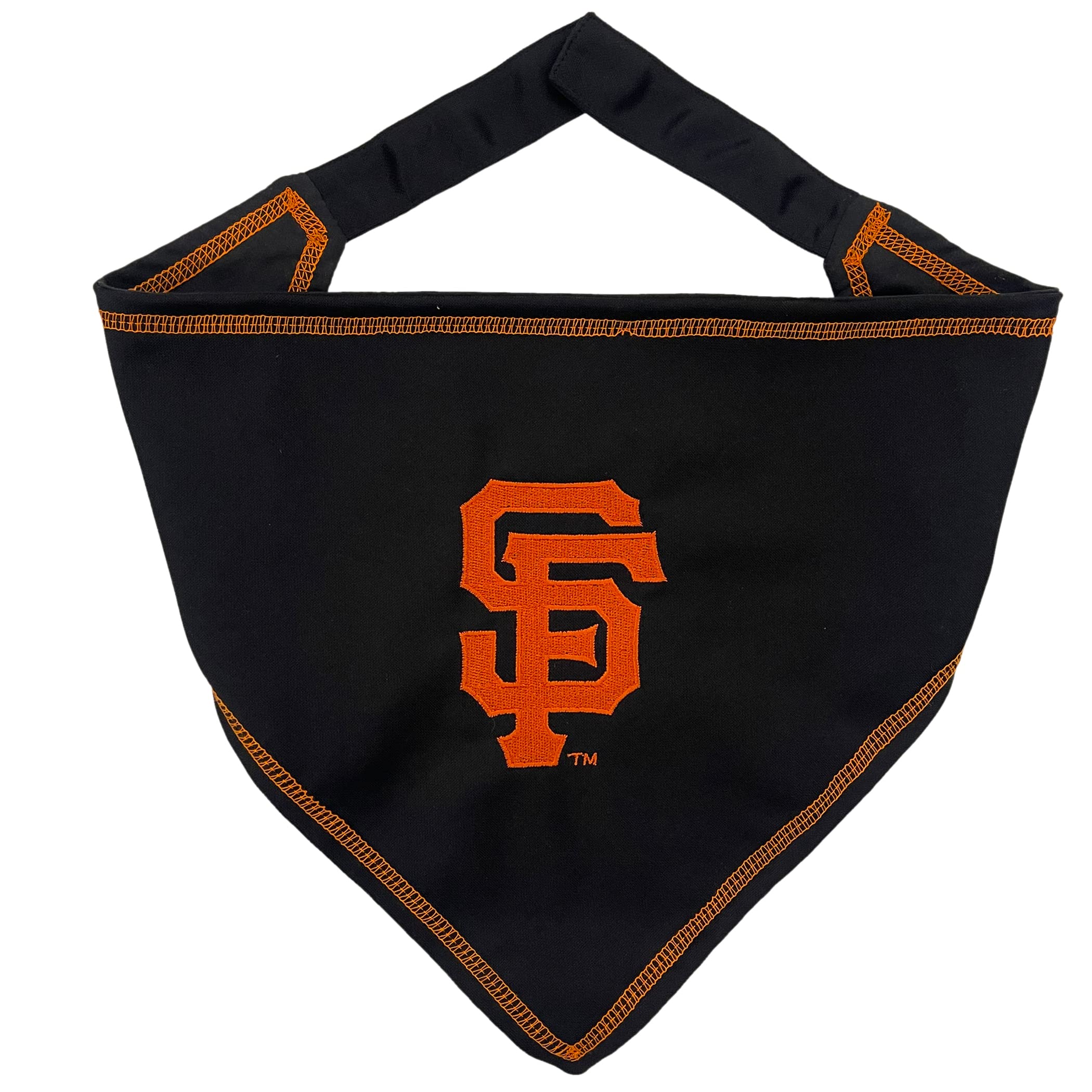 Pets First Mlb San Francisco Giants Tie Bandana, Large/X-Large. Dog Bandana Scarf Bib For Pet Cat Dog. The Ultimate Game-Day, Pa
